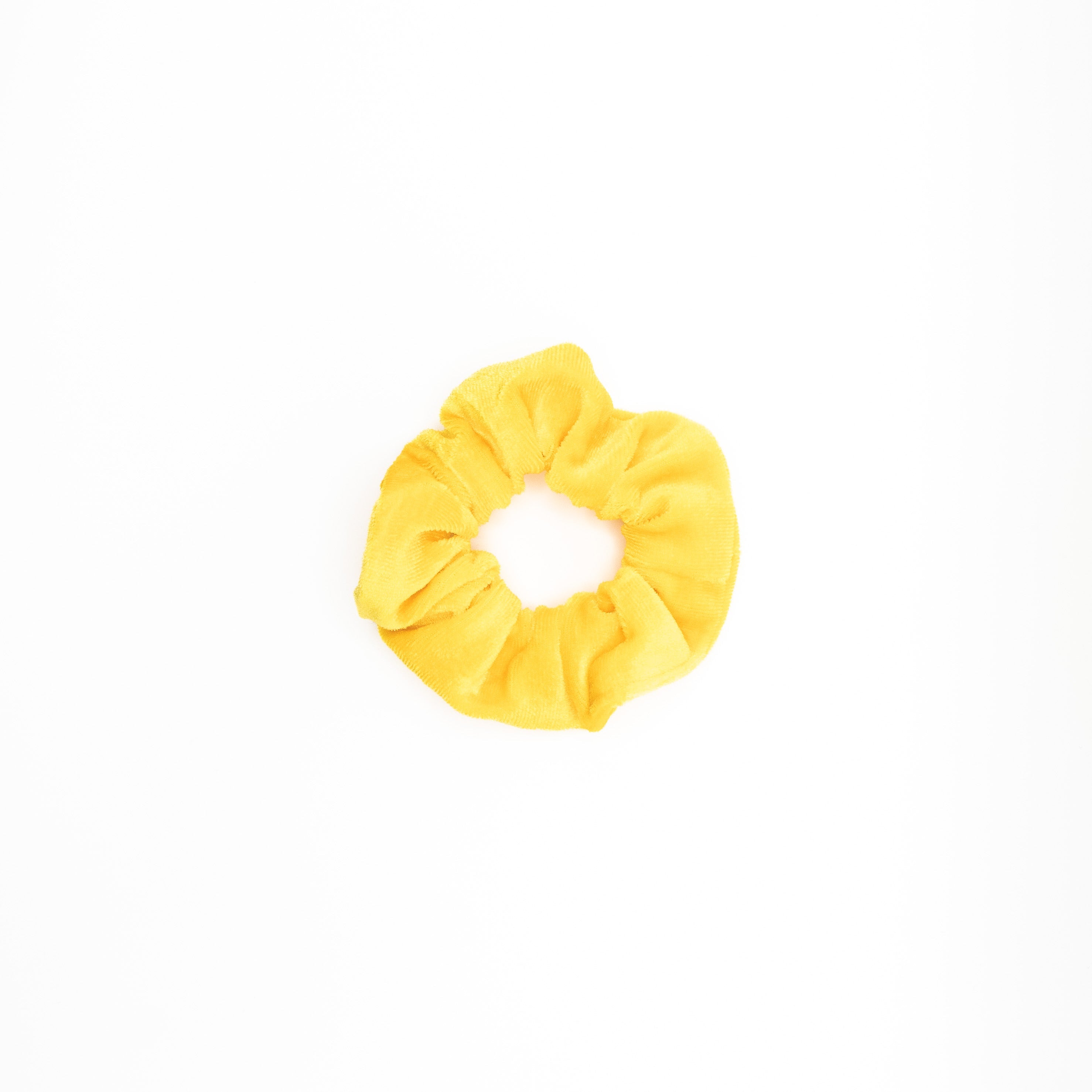 Scrunchie Velvet Amarillo