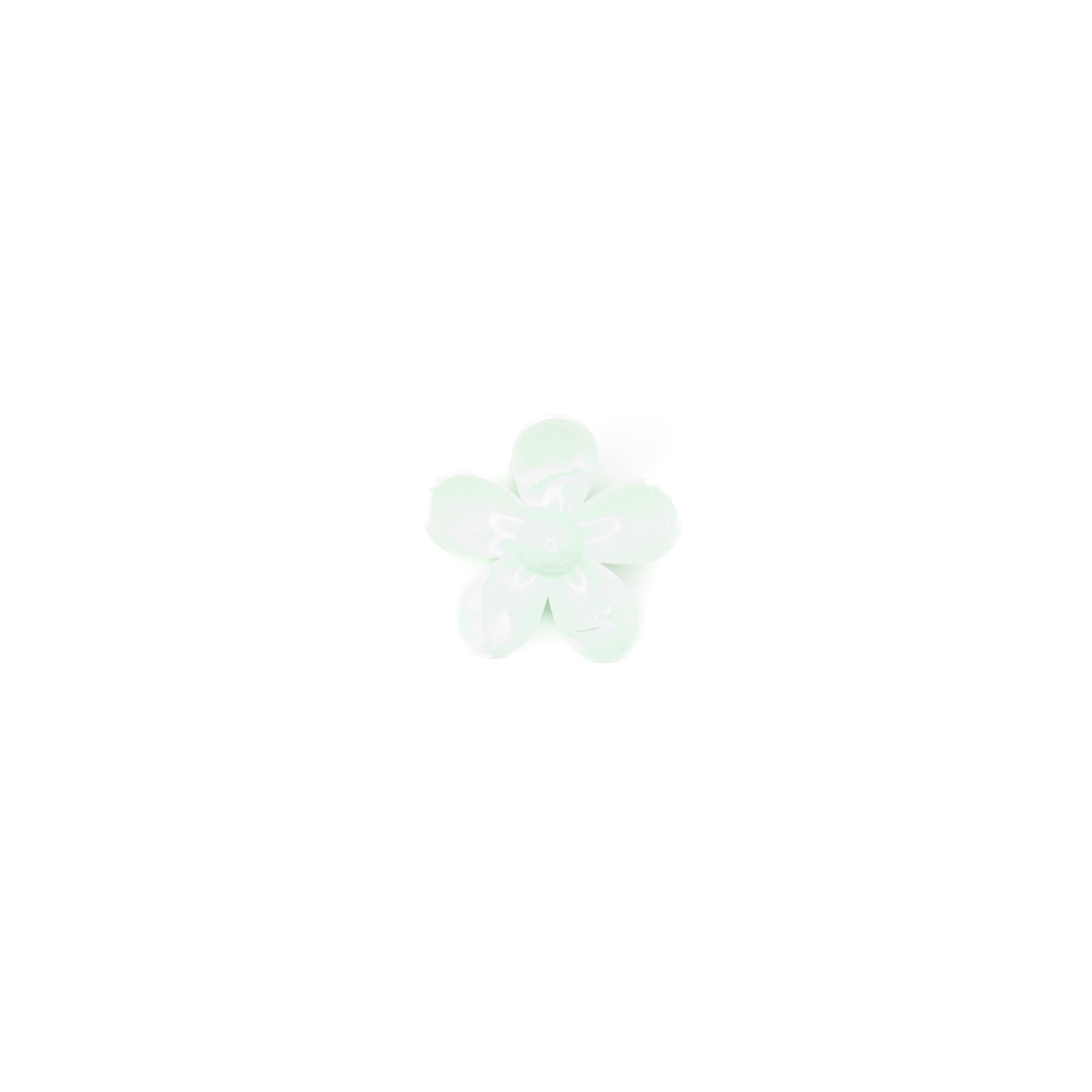 Pinza Flor Menta