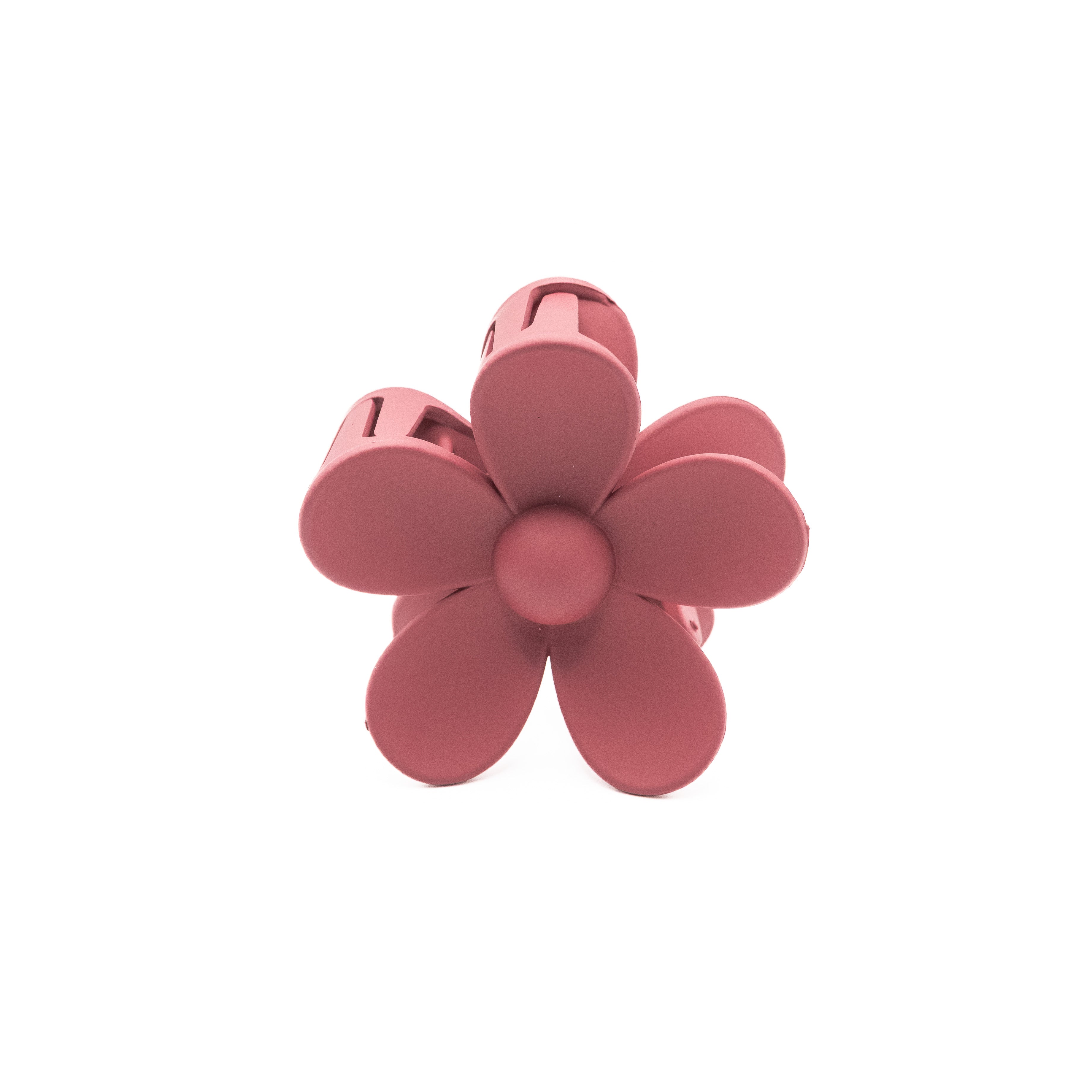 Set Pinzas Flor Rosa Morado