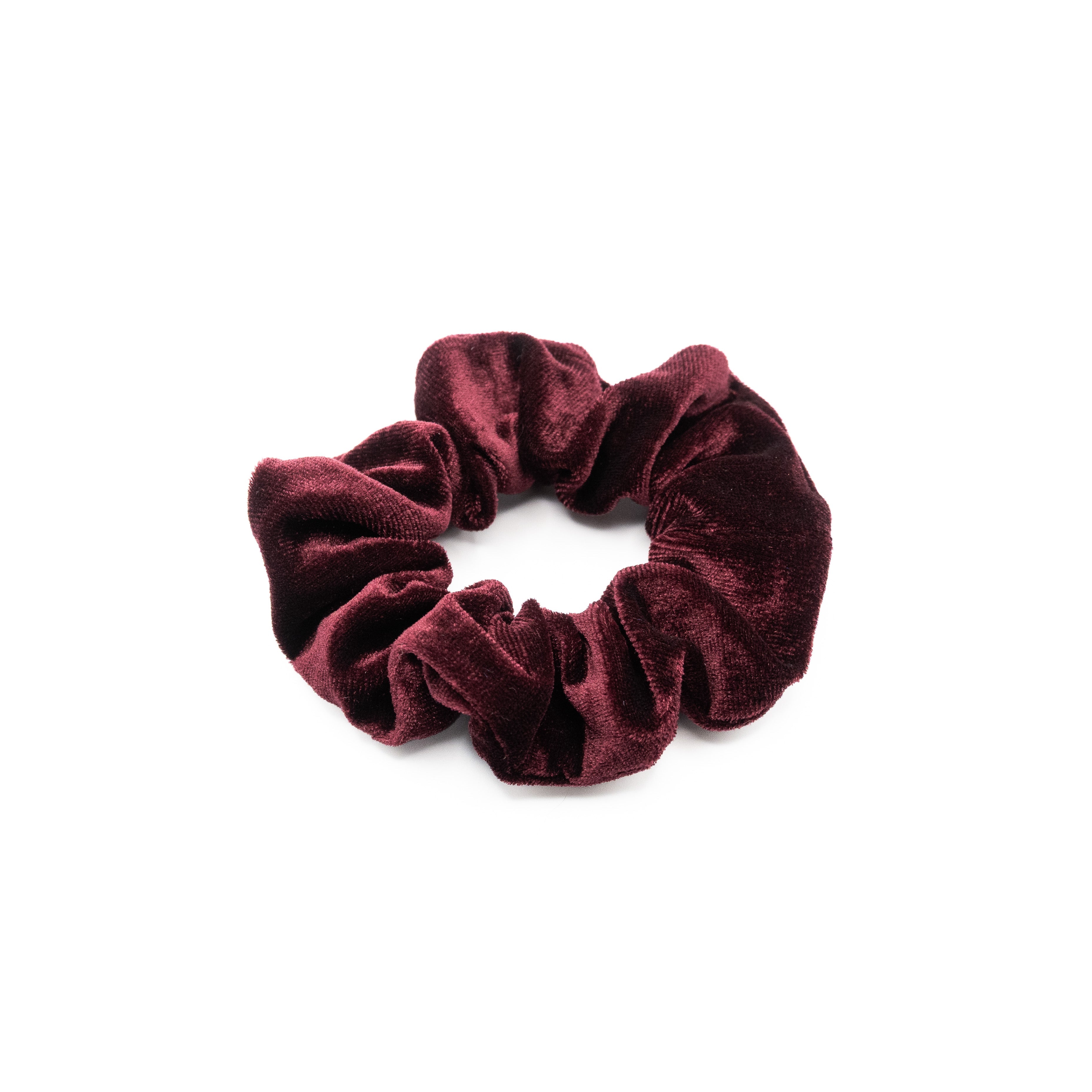 Scrunchie Velvet Guinda