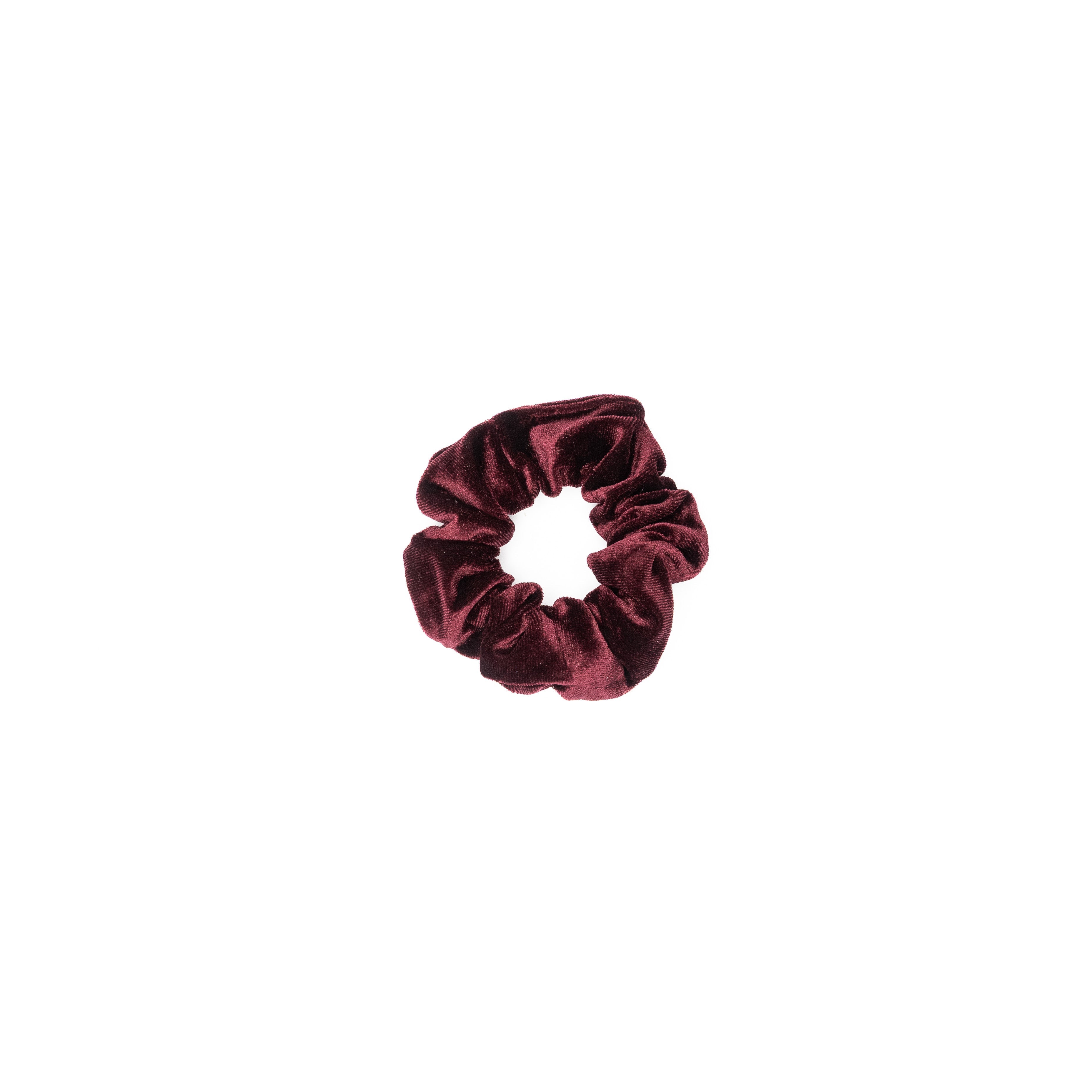 Scrunchie Velvet Guinda