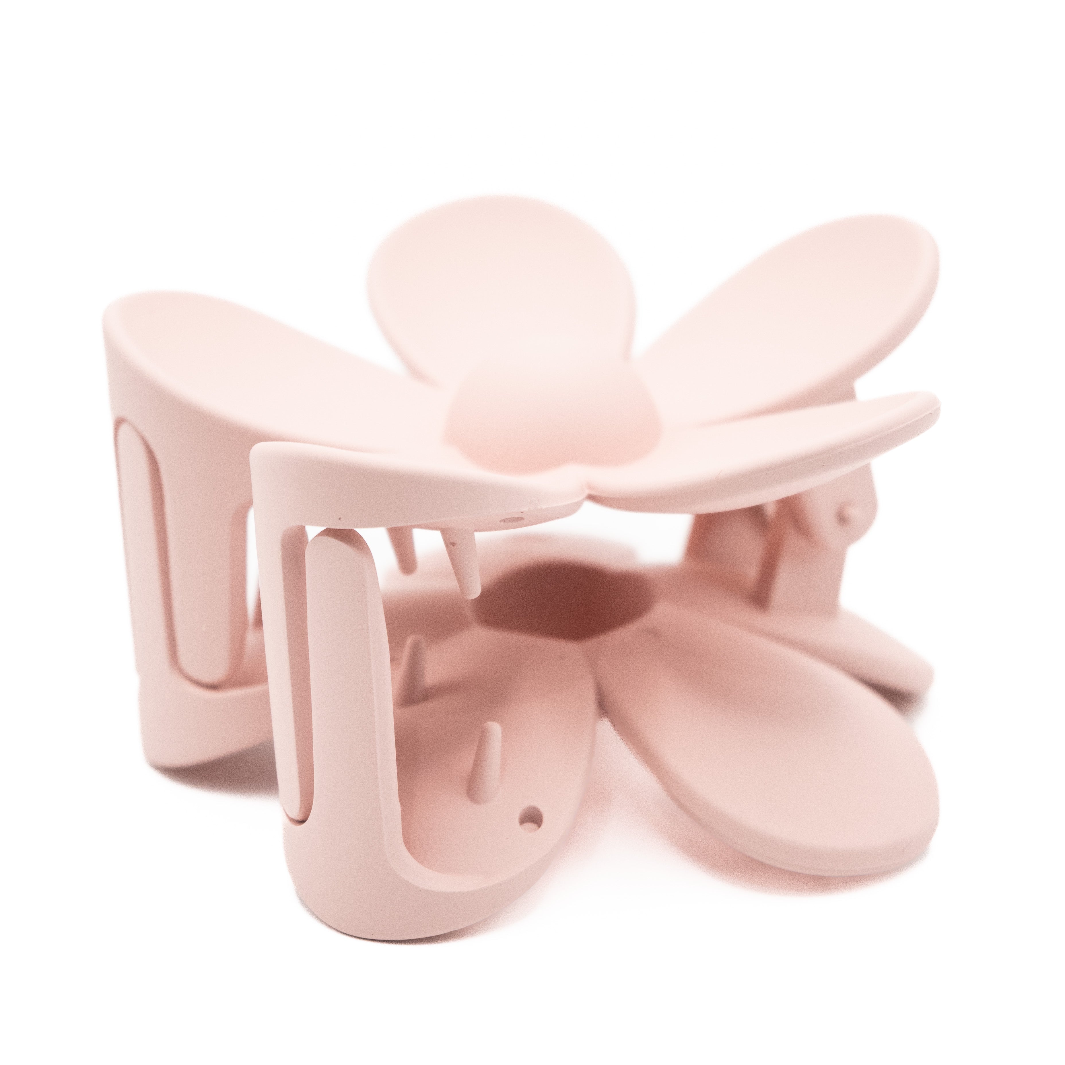 Pinza Flor Rosa Palo