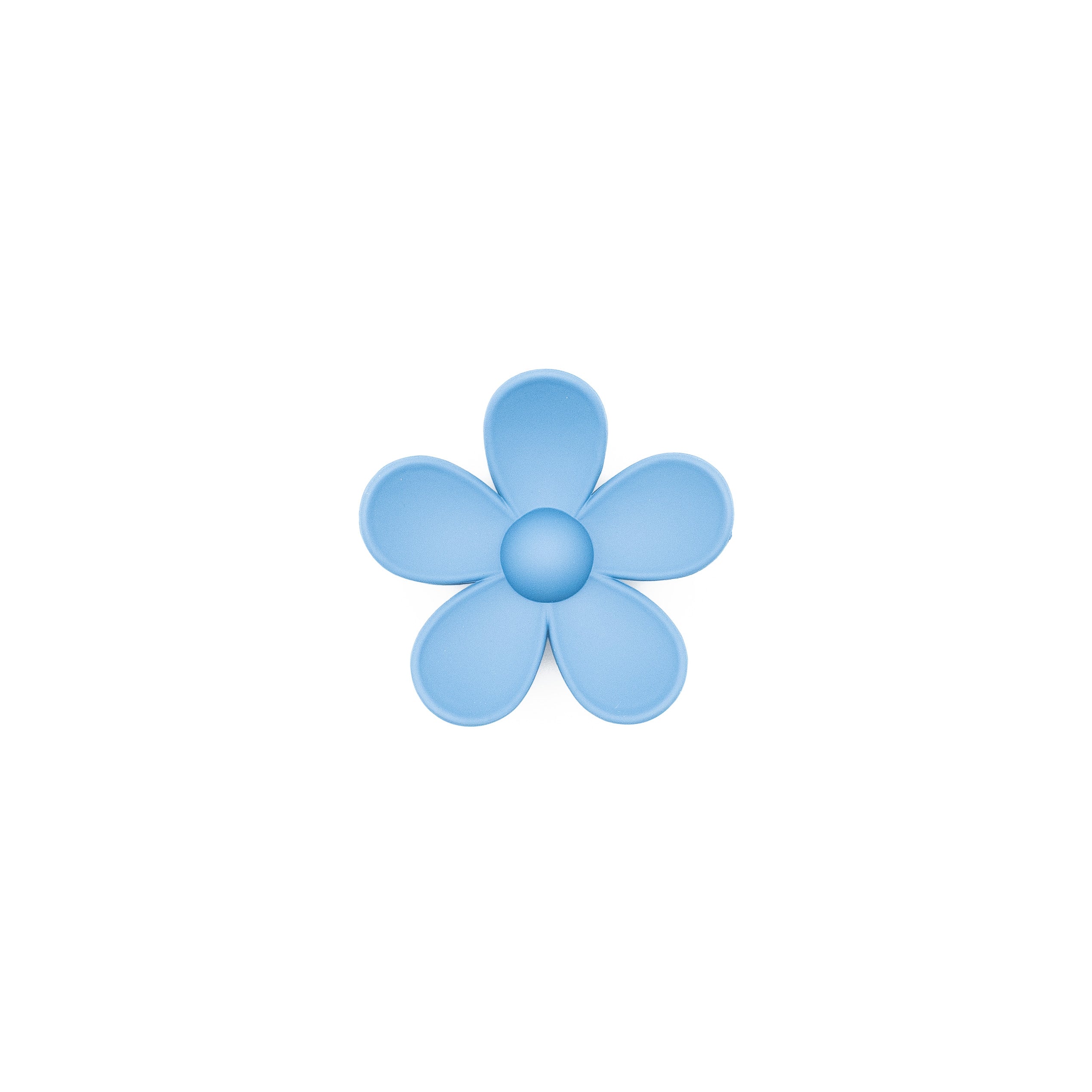 Pinza Flor Azul Rey