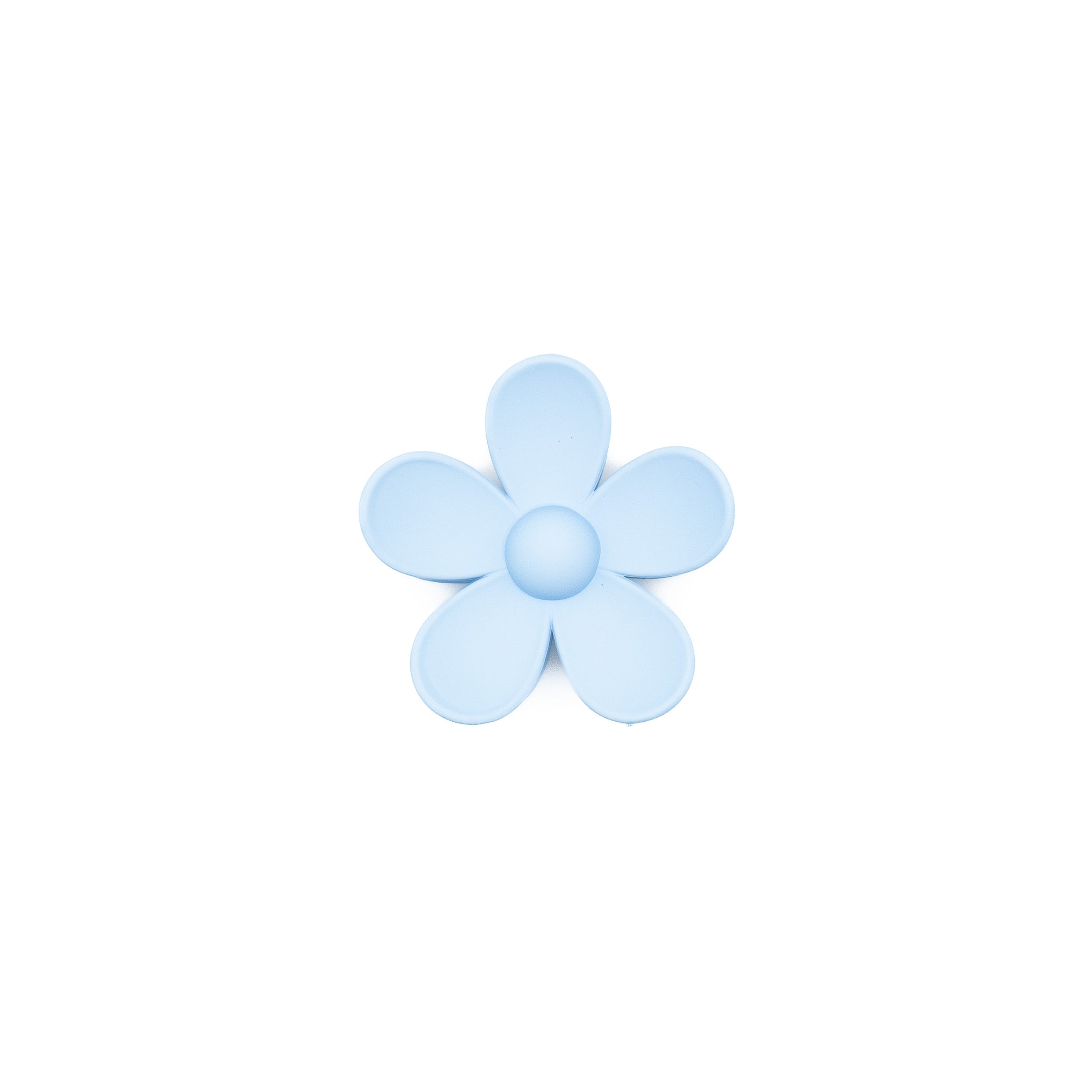 Pinza Flor Azul Cielo