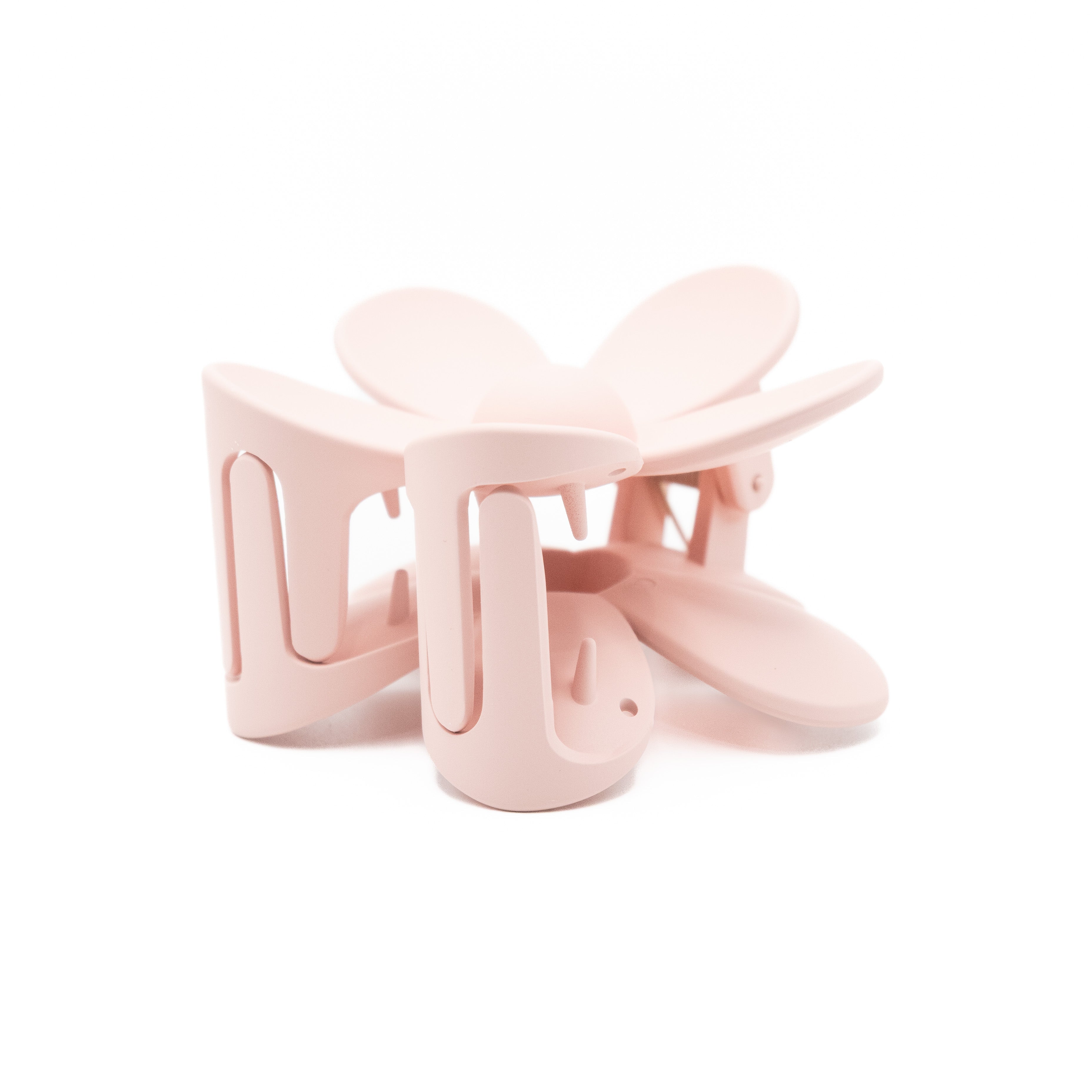 Pinza Flor Rosa Palo