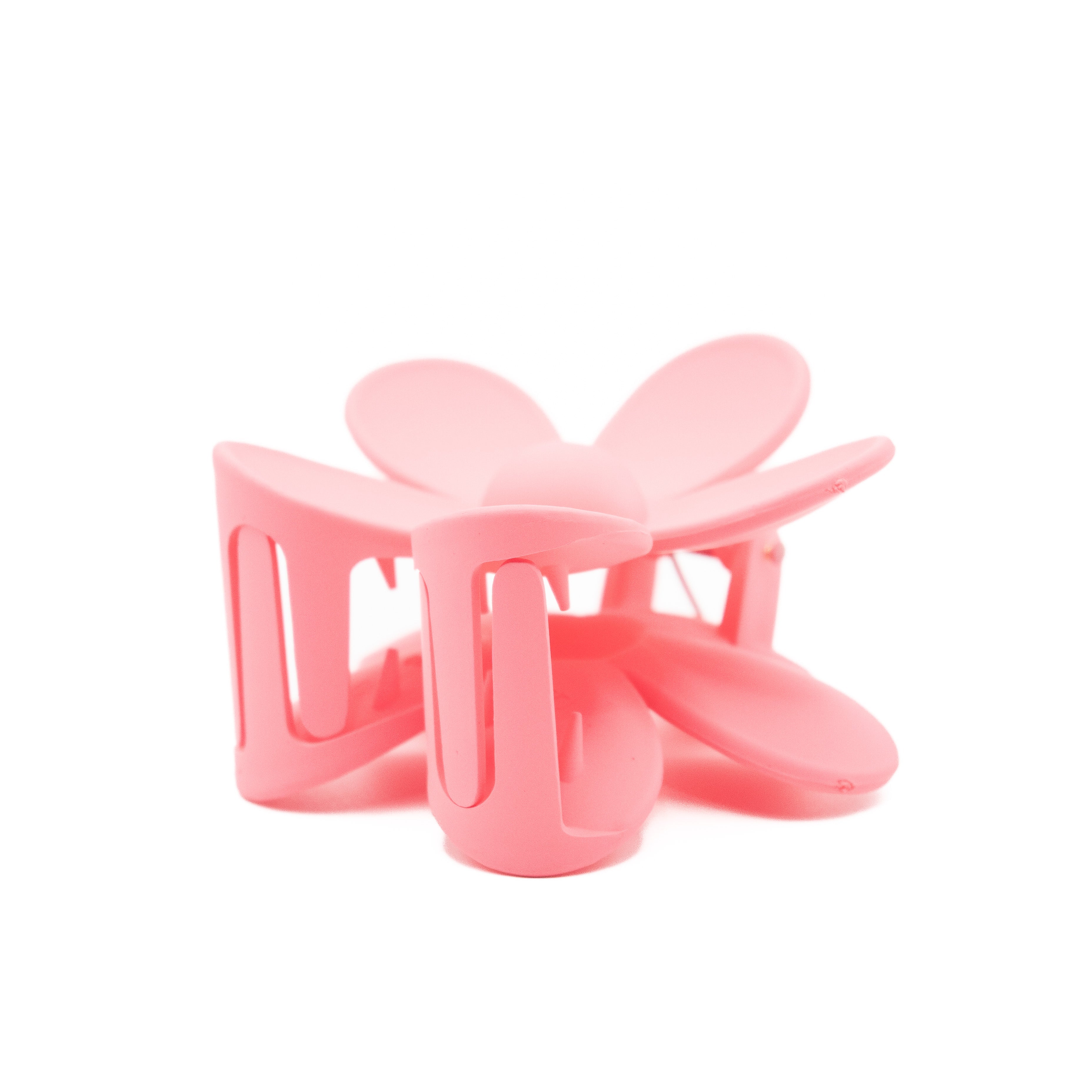 Pinza Flor Rosa Intenso