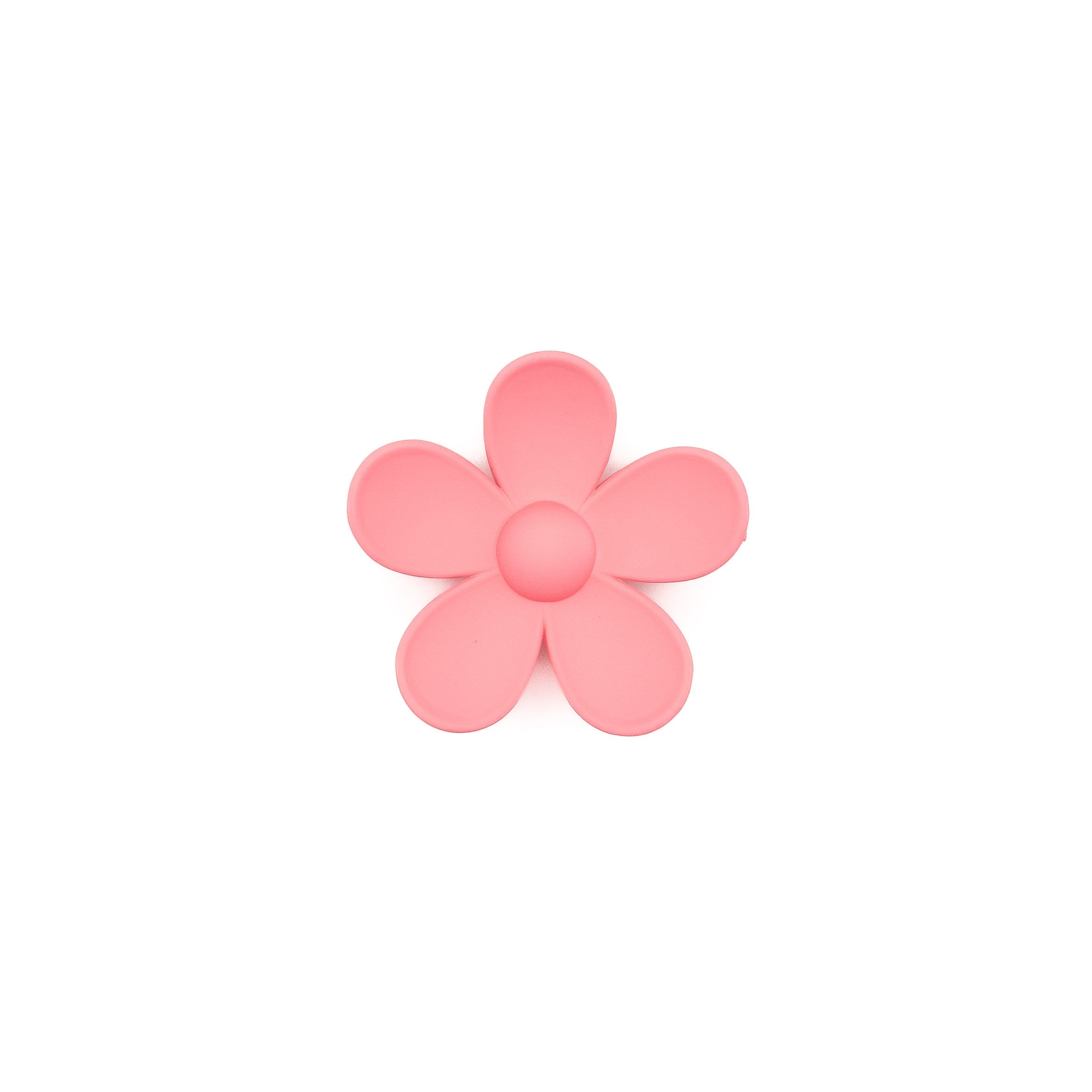 Pinza Flor Rosa Intenso