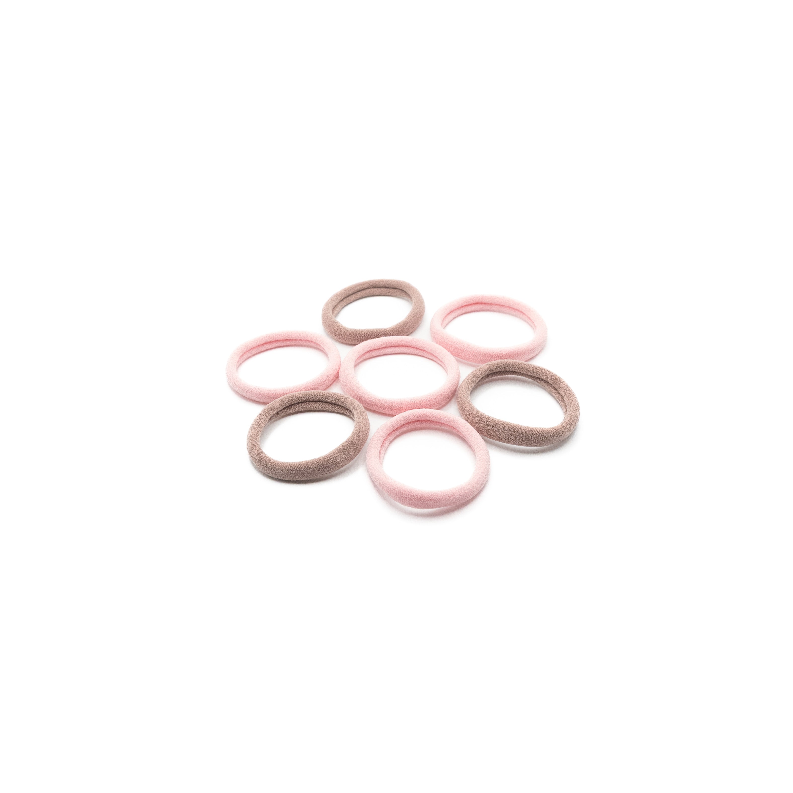 Set Ligas Medianas Rosa Y Café