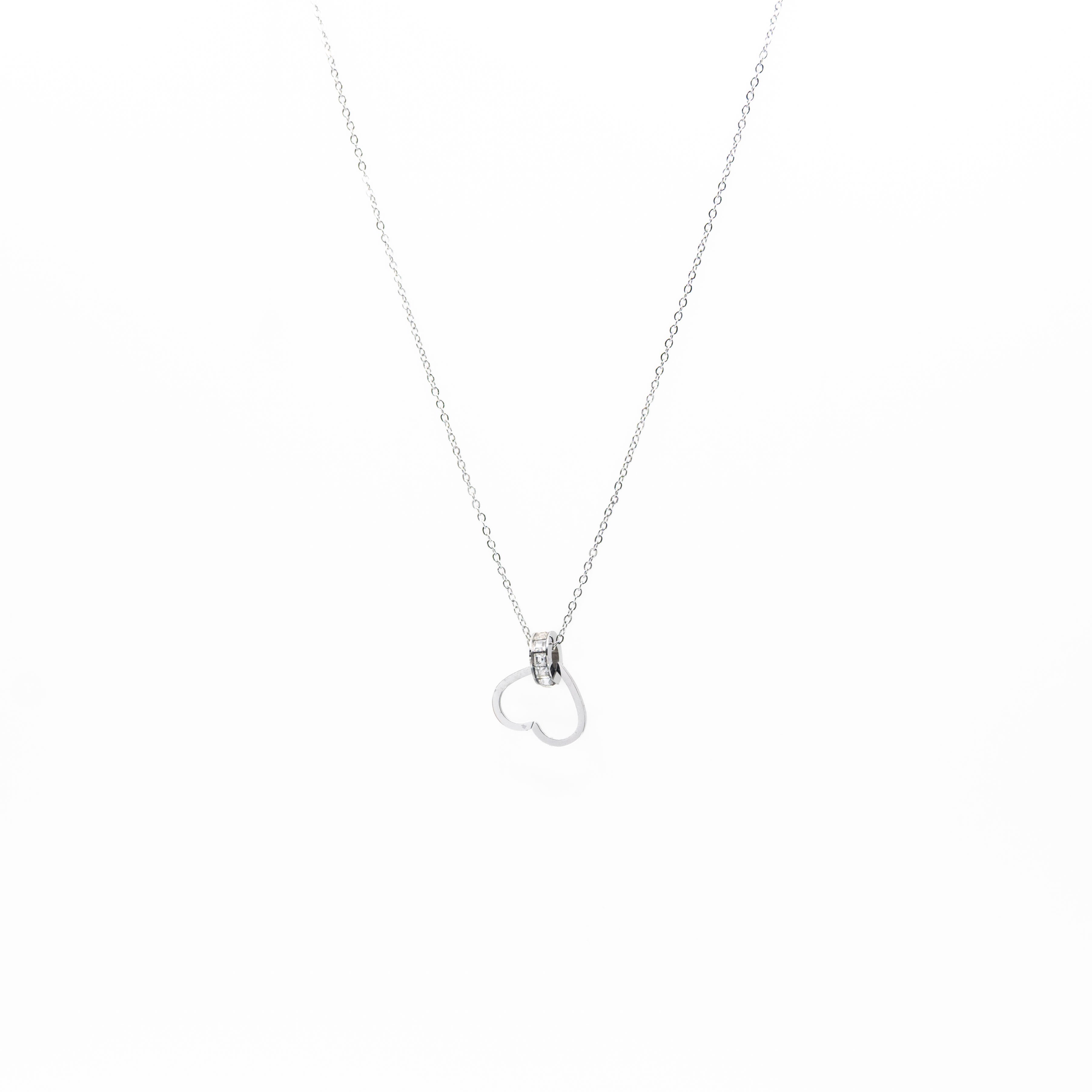 Collar De Corazón Strass