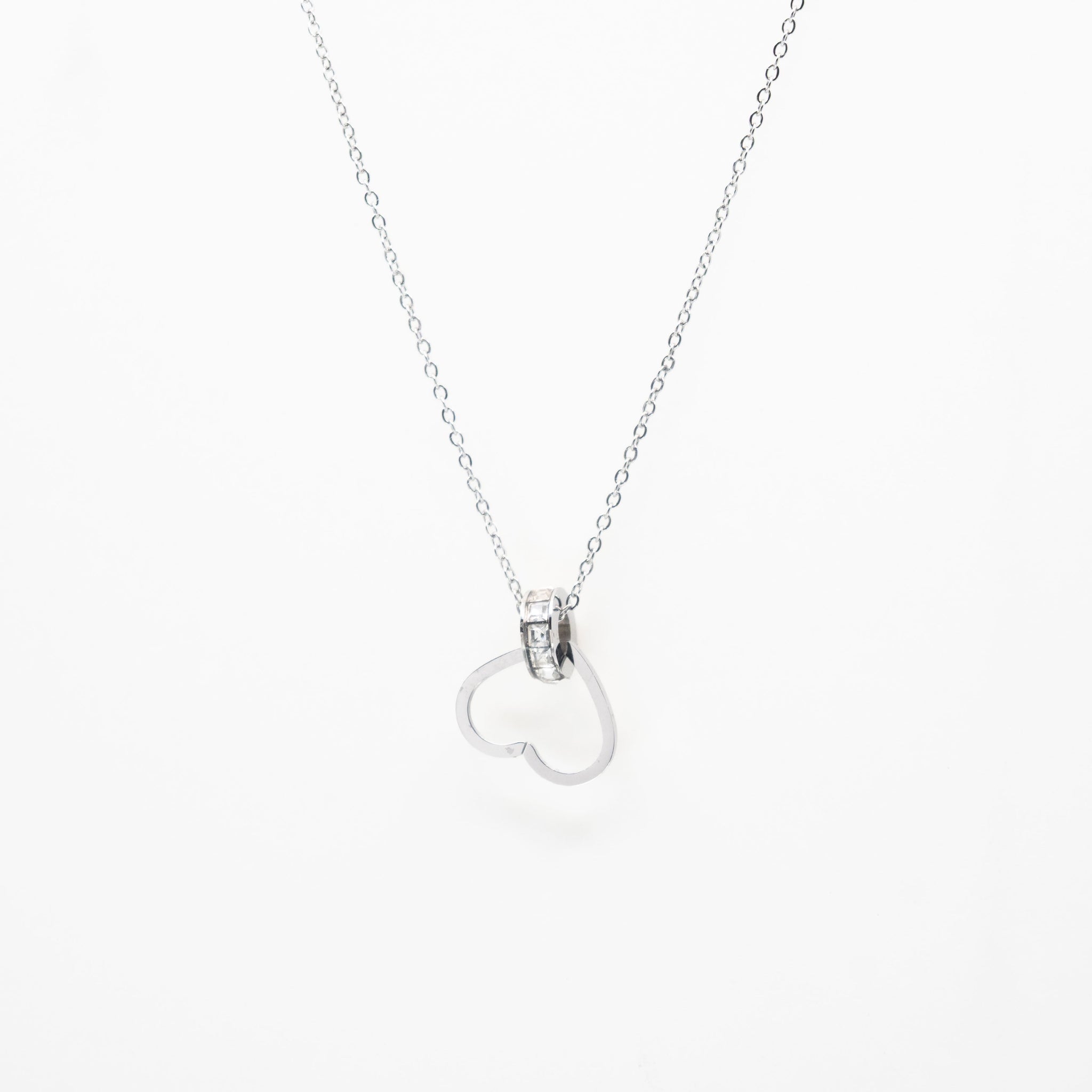 Collar De Corazón Strass