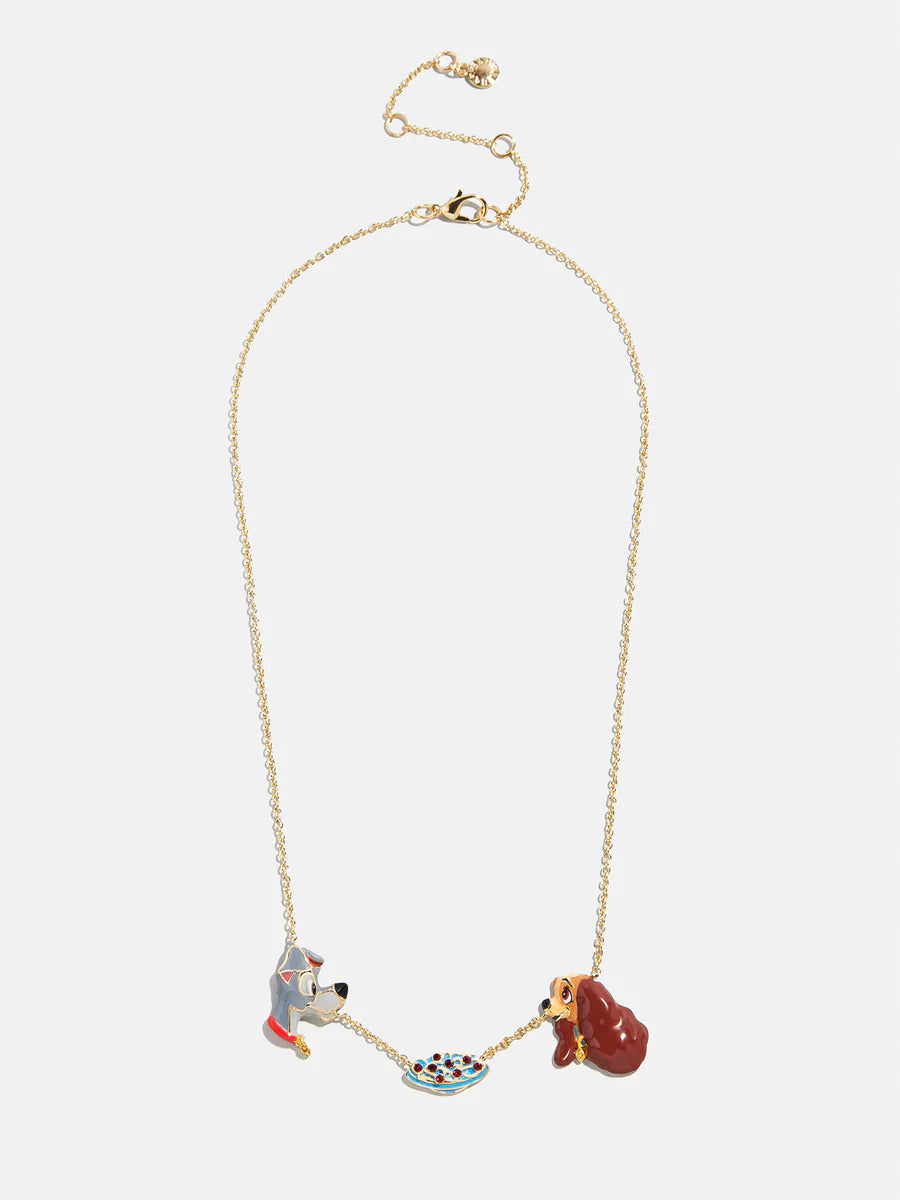 La Dama Y El Vagabundo Collar Chapado En Oro