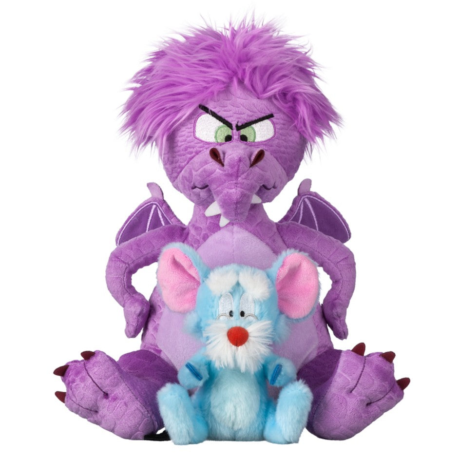 Merlin & Mad Madam Mim Set Peluche – The Sword in the Stone – Disney100 La Espada En La Piedra