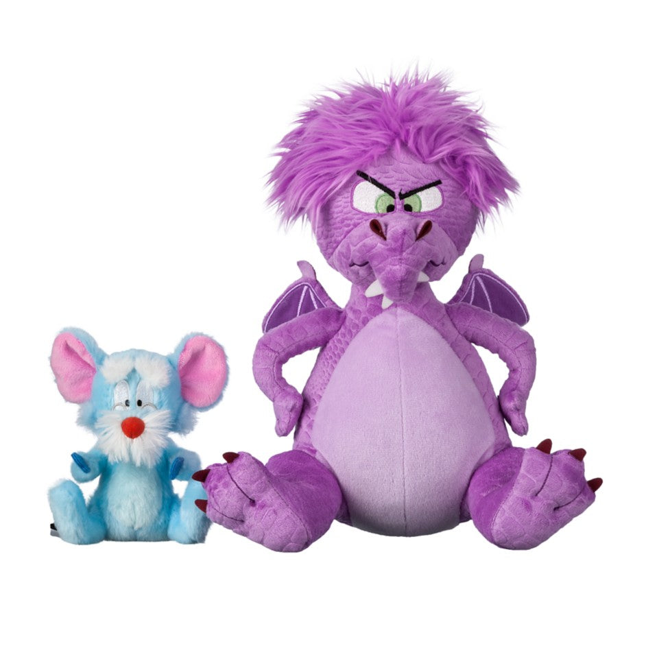 Merlin & Mad Madam Mim Set Peluche – The Sword in the Stone – Disney100 La Espada En La Piedra