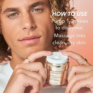 Dr. Dennis Gross Skincare Mini DermInfusions Blur + Repair Cream con Ácido Hialurónico y Péptidos
