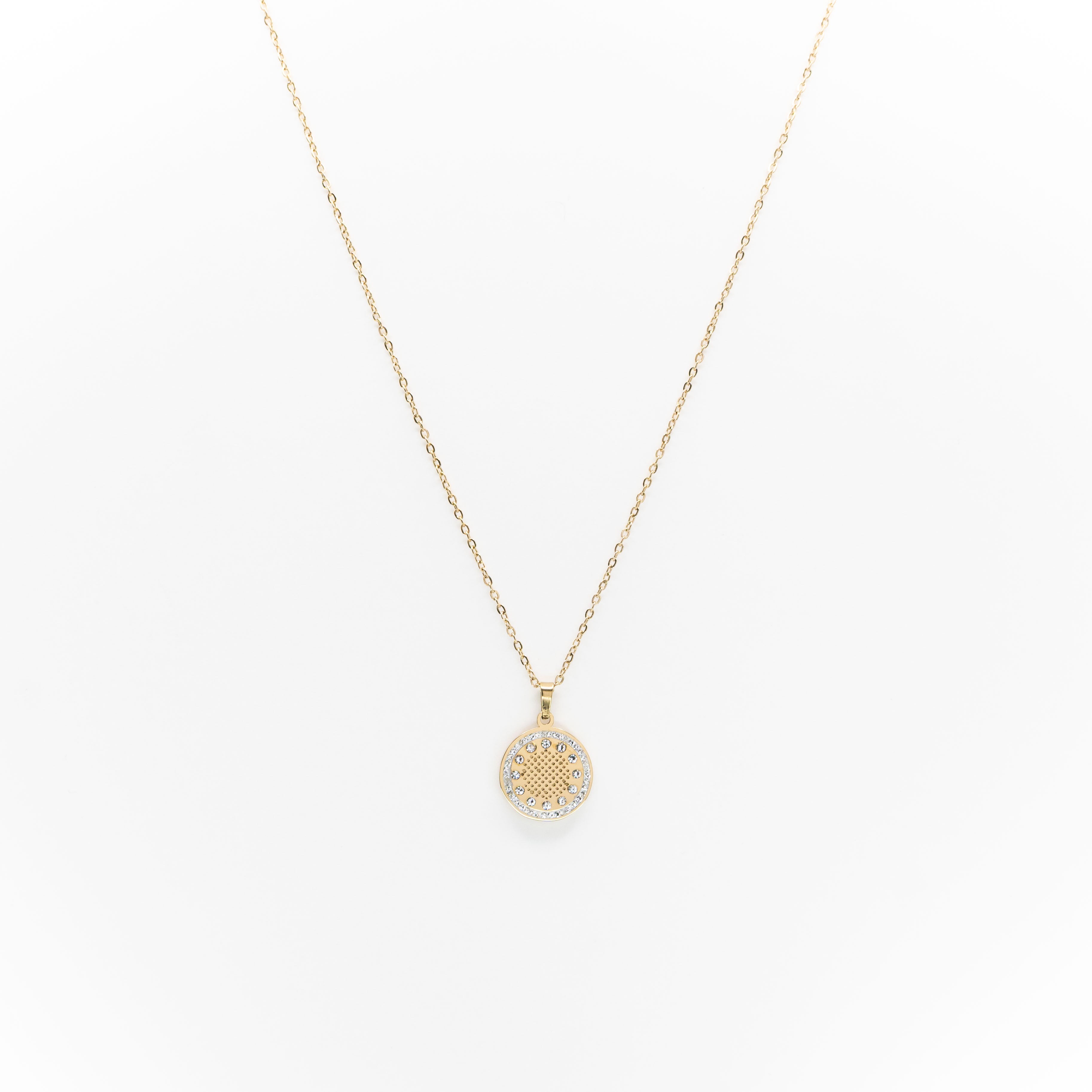Collar Dije Calado Strass