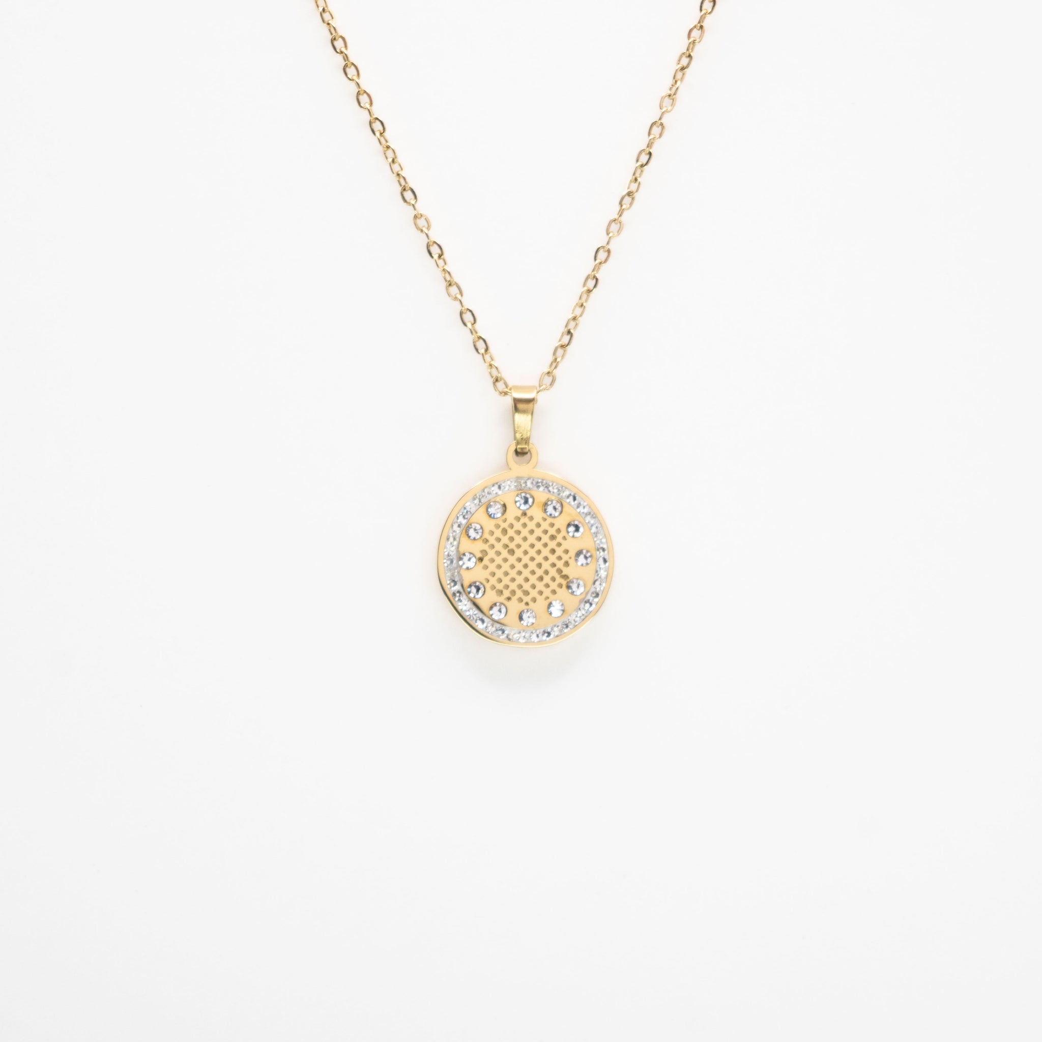 Collar Dije Calado Strass