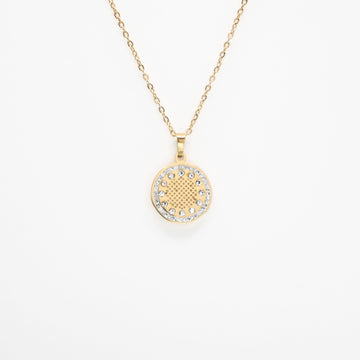 Collar Dije Calado Strass