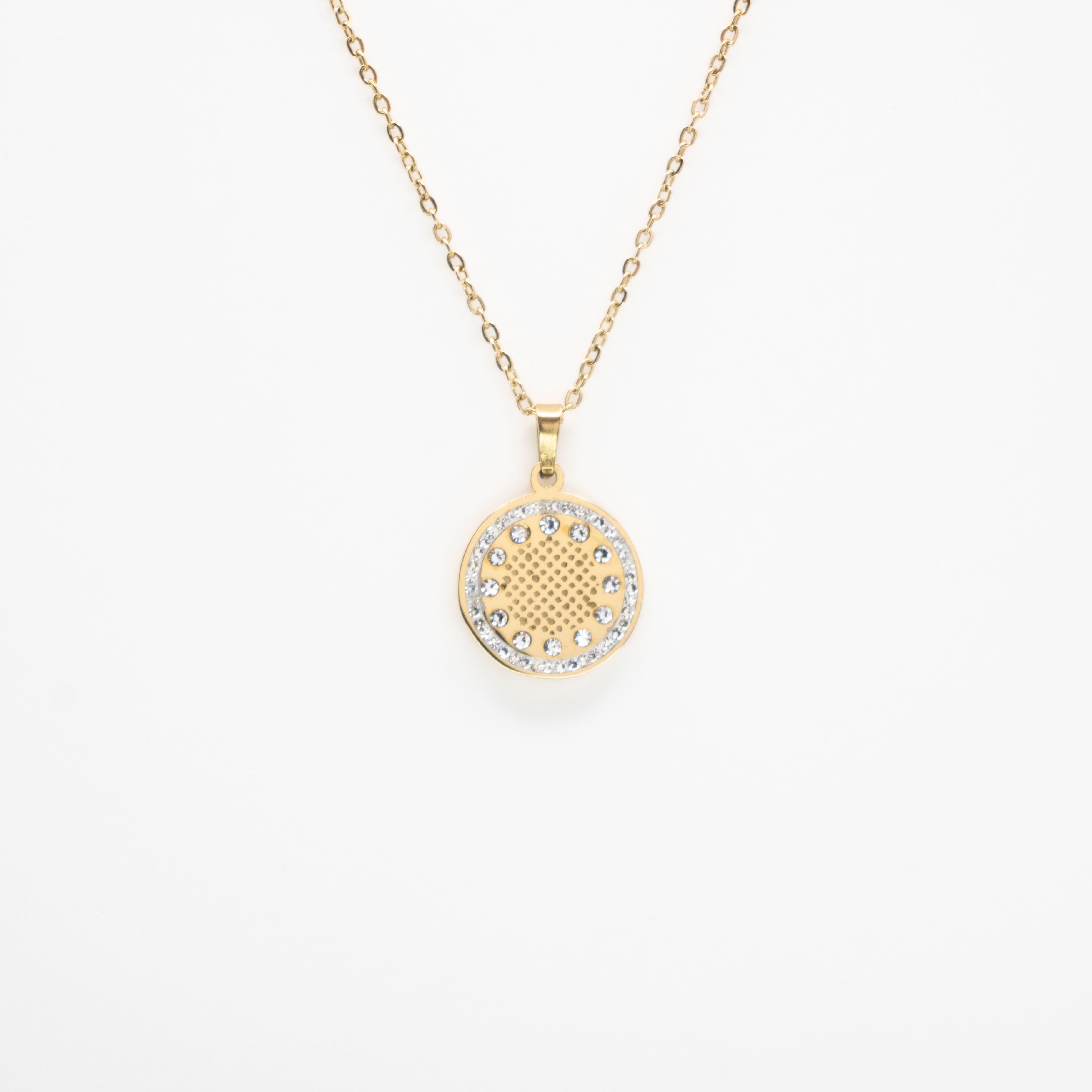 Collar Dije Calado Strass