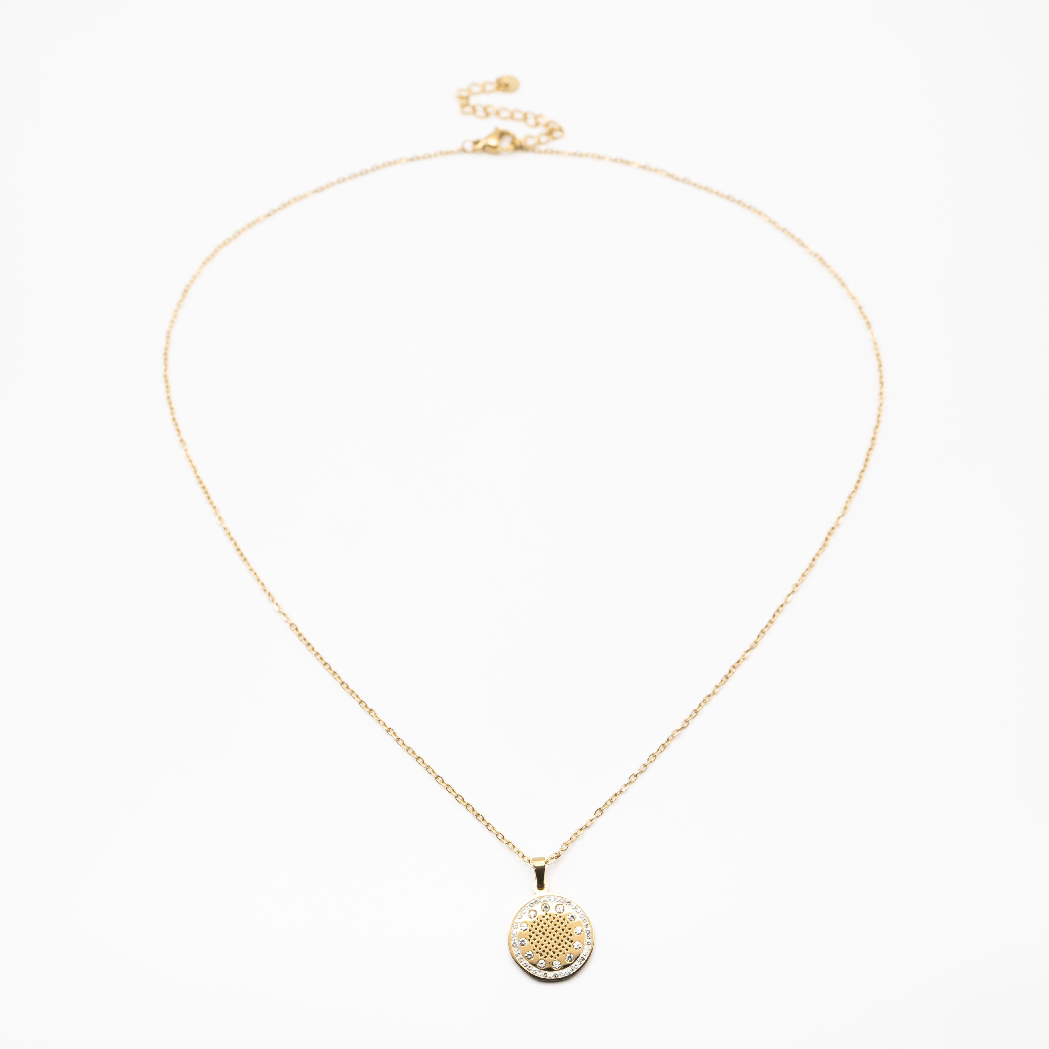 Collar Dije Calado Strass