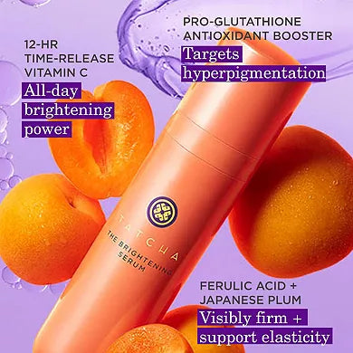 Tatcha Sérum Iluminador y Reafirmante con Vitamina C y Ácido Ferúlico