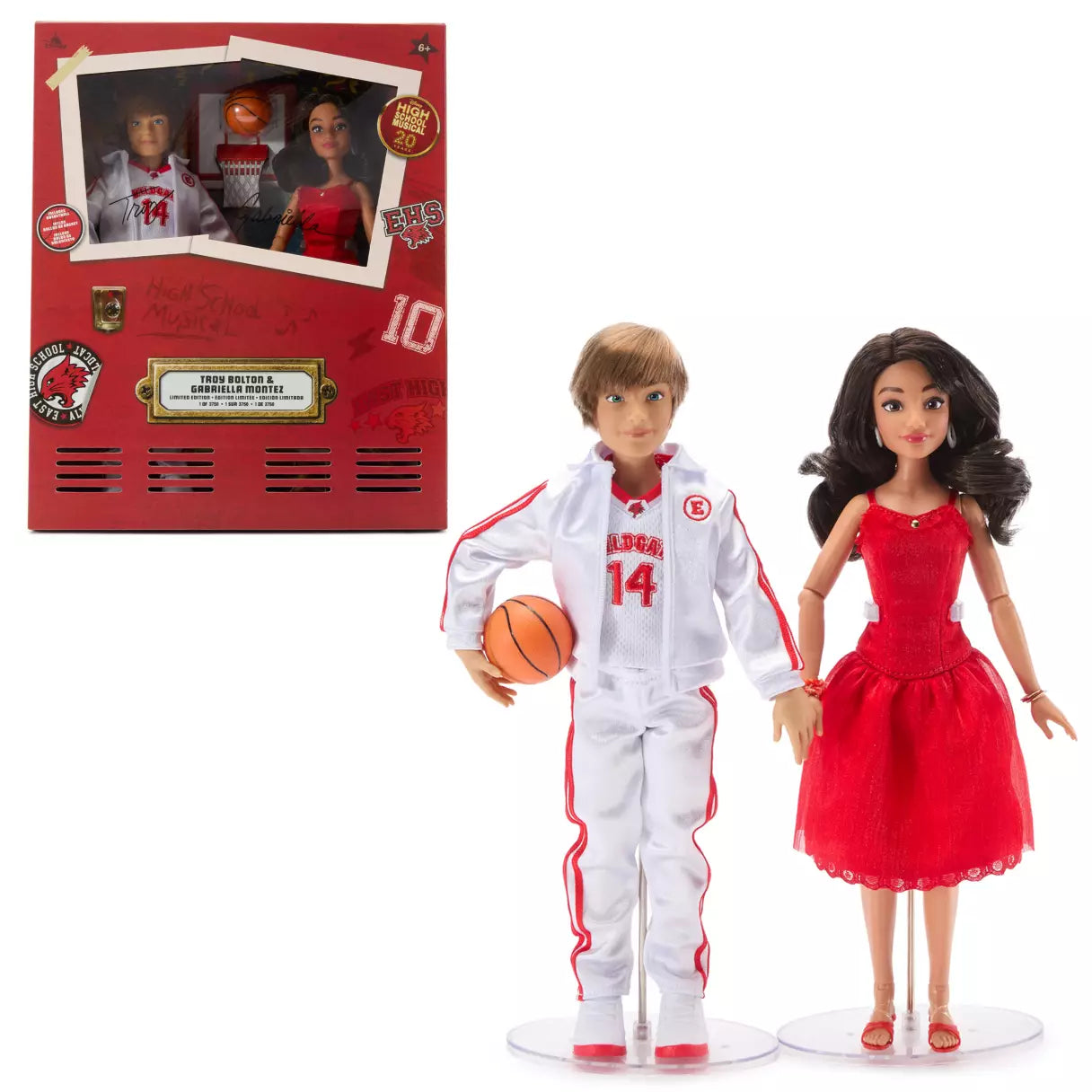 Troy Bolton and Gabriella Montez Edicion Limitada – High School Musical 20th Anniversary – 11 1/2'
