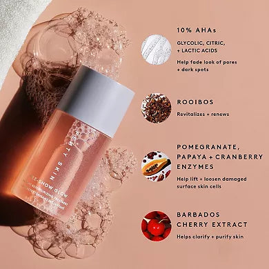 Fenty Skin Pre-Show Glow Tratamiento Reutilizable Instantáneo de Retexturización con 10% AHA