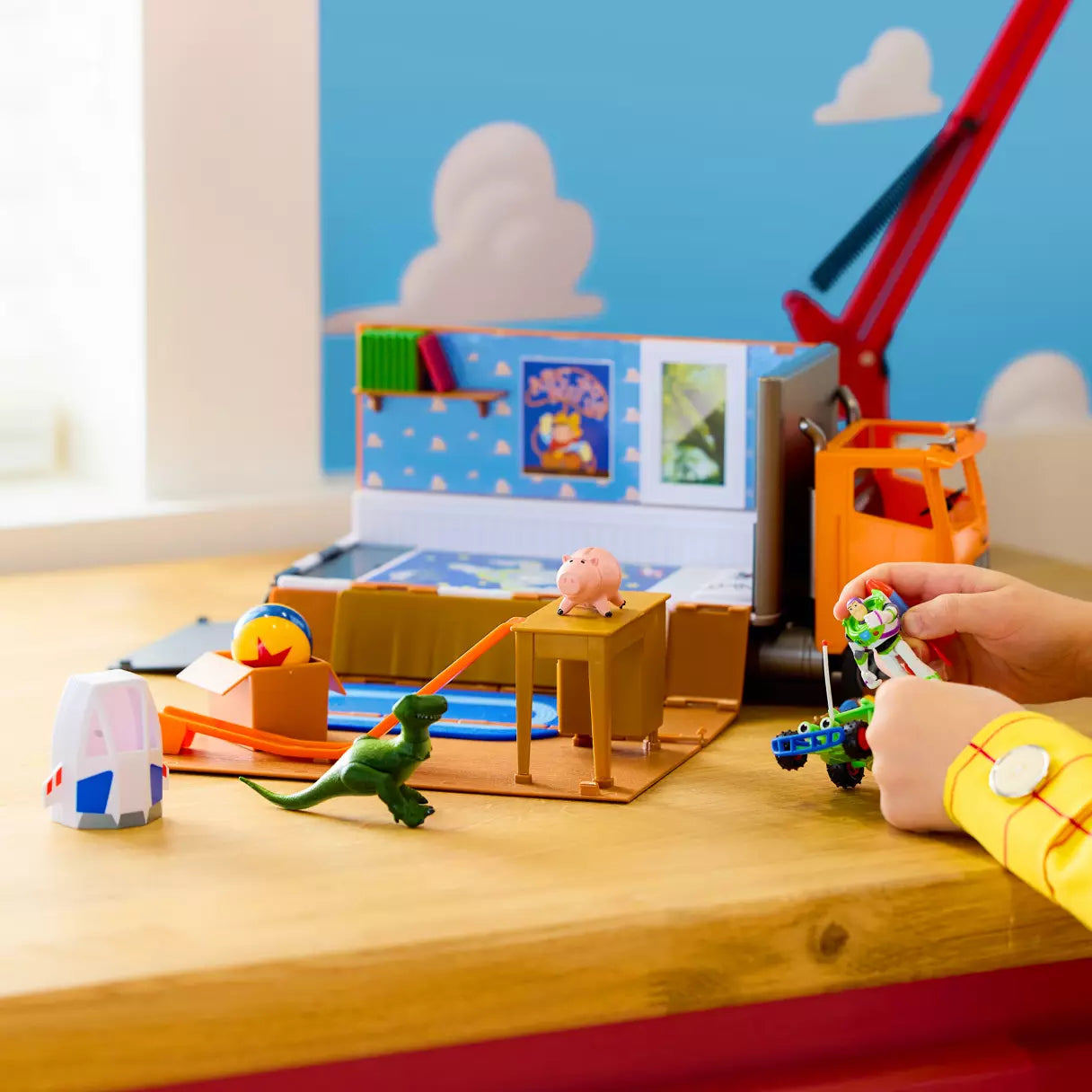 Toy Story Camion Mudanza Cuarto Andy
