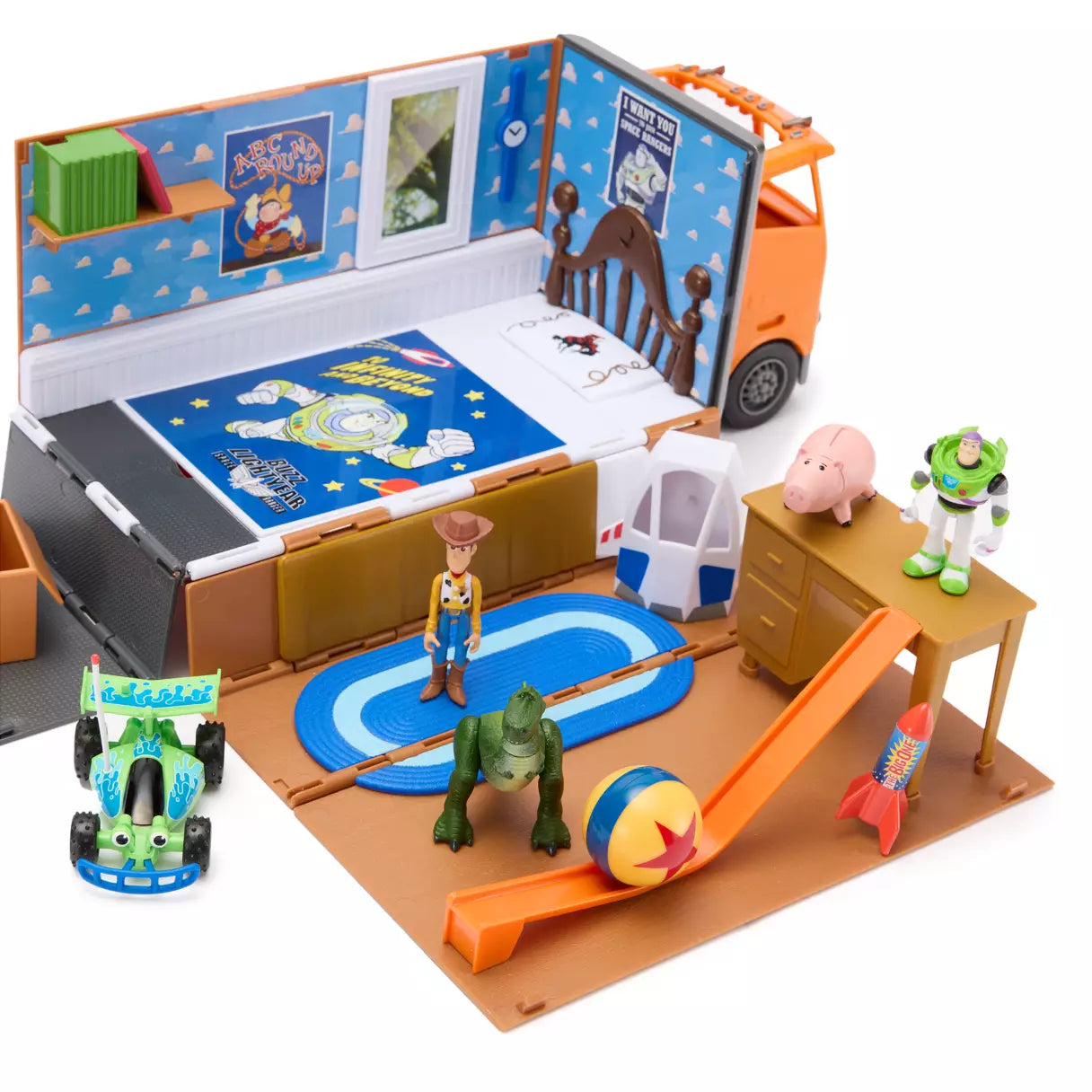 Toy Story Camion Mudanza Cuarto Andy