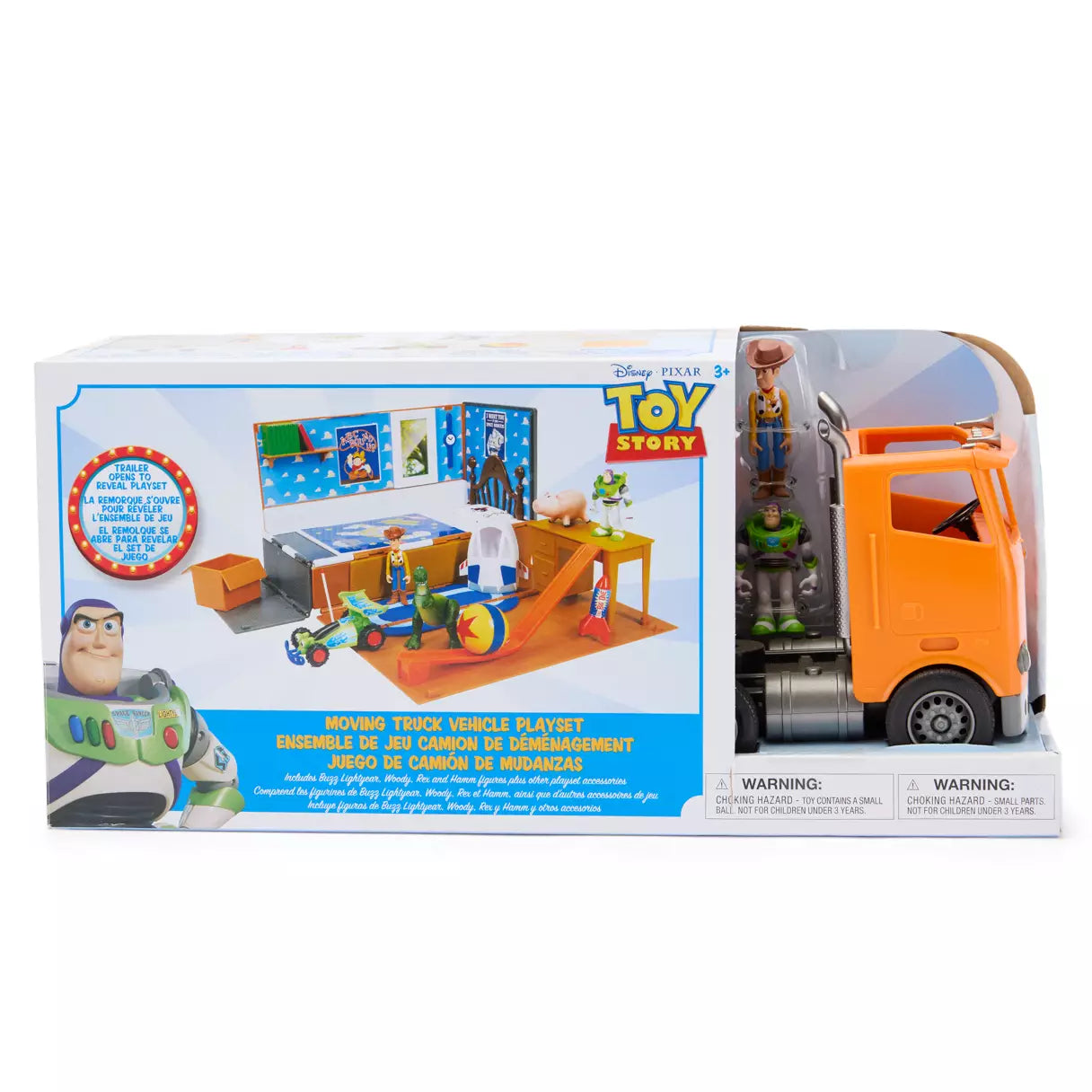 Toy Story Camion Mudanza Cuarto Andy