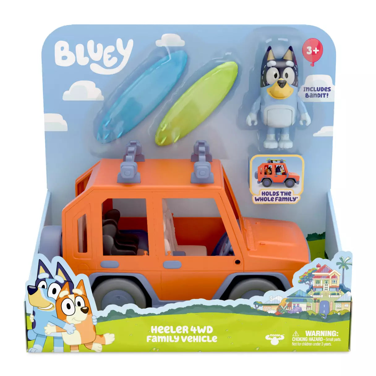 Bluey Carrito Heeler 4WD