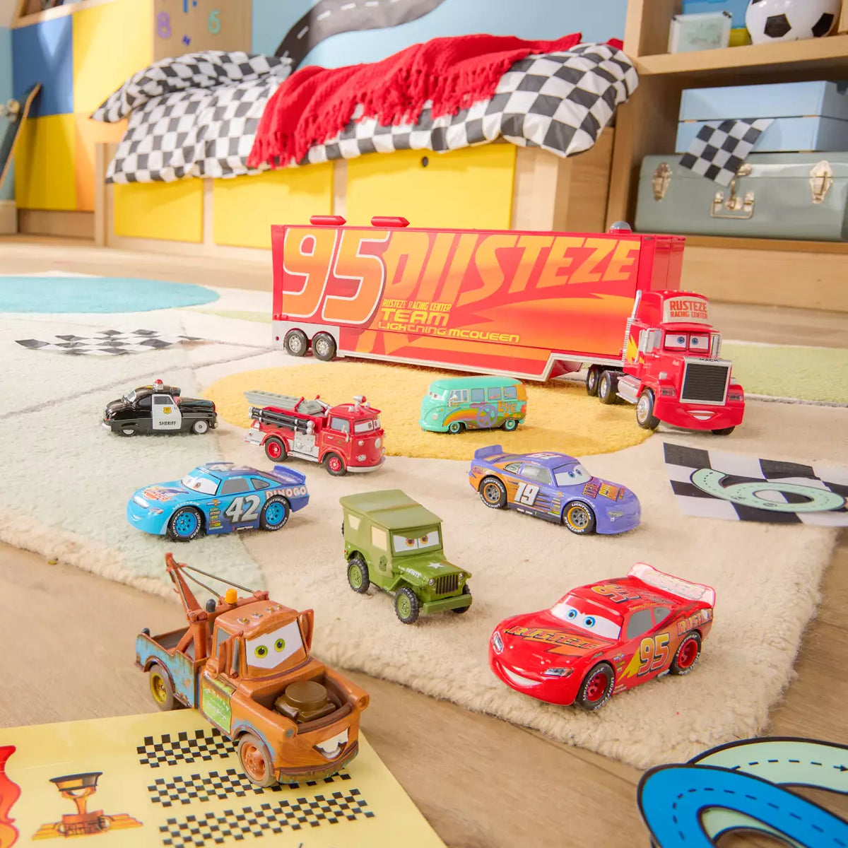 Cars Camion Coleccion Carros Mack Hauler Truck