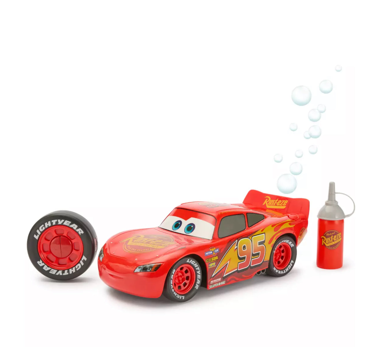 Cars Rayo Burbujas Control Remoto