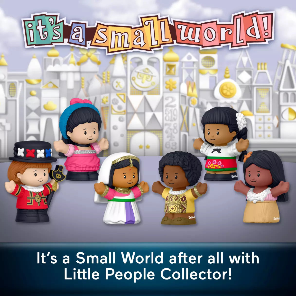 ''it's a small world'' Little People Set Fisher-Price