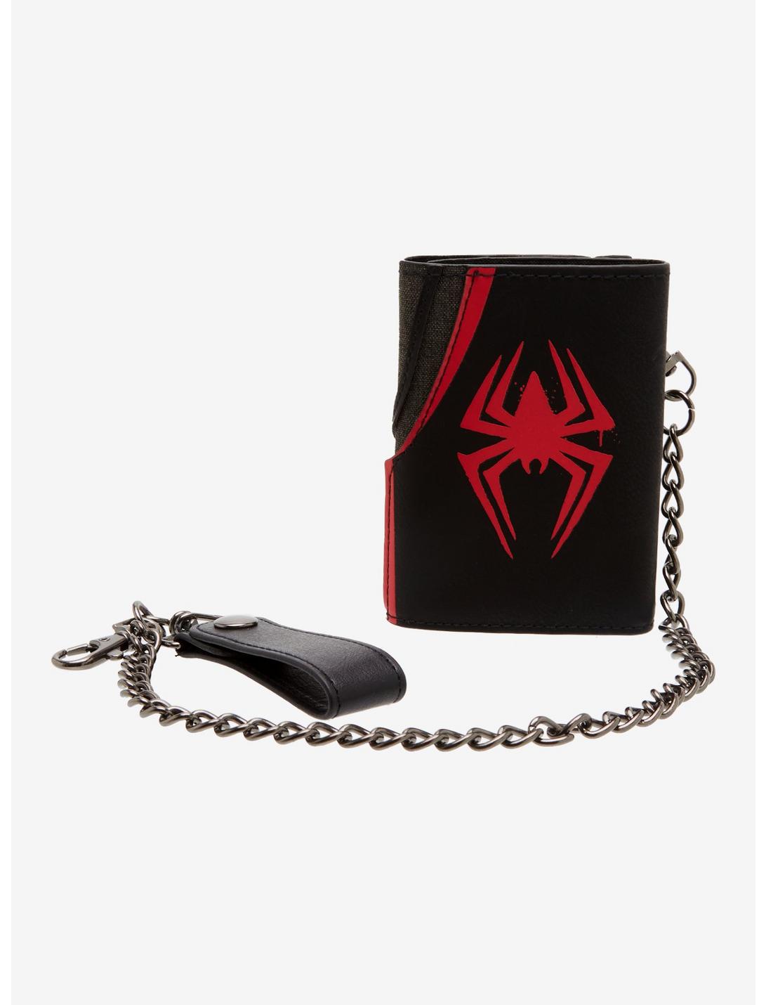 Hombre Araña Cartera Con Cadena Spider Man