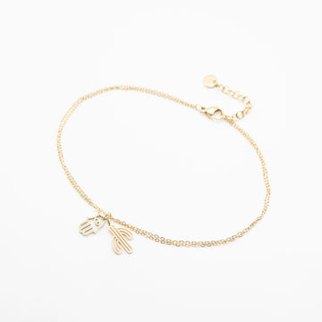 Pulsera De Mano y Cactus