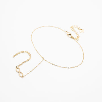 Pulsera Con Dije Colgante De Infinito