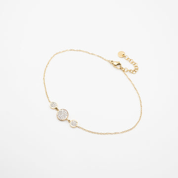 Pulsera Con Strass Circular