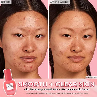 Glow Recipe Strawberry Smooth BHA + AHA Salicylic Acid Serum
