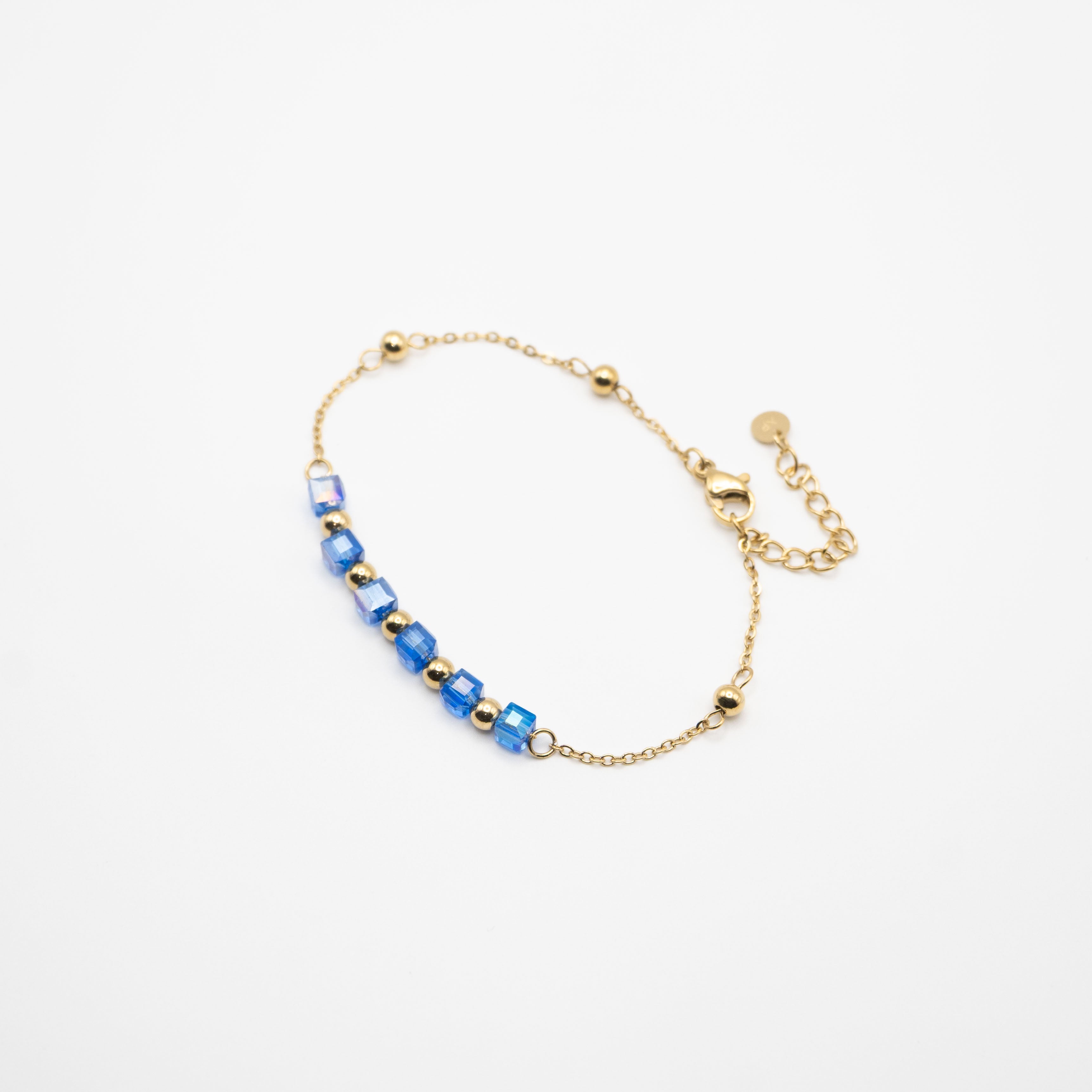 Pulsera Cubic Zirconia Azul