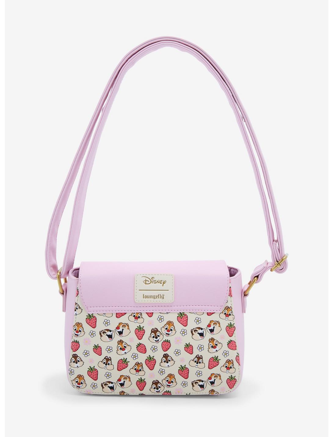 Chip Y Dale Bolsa Crossbody Rosa Fresas