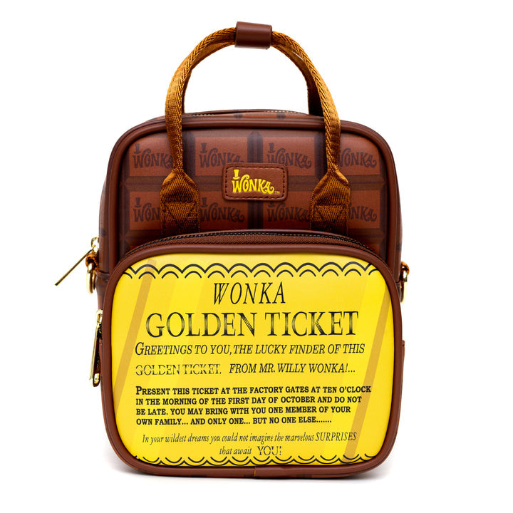 Willy Wonka Bolsa Crossbody Chocolate