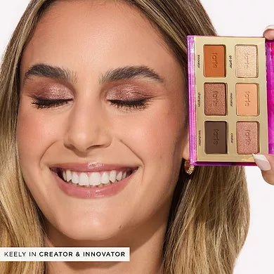 tarte mini tartelette™ in bloom paleta de sombras neutras con arcilla amazónica