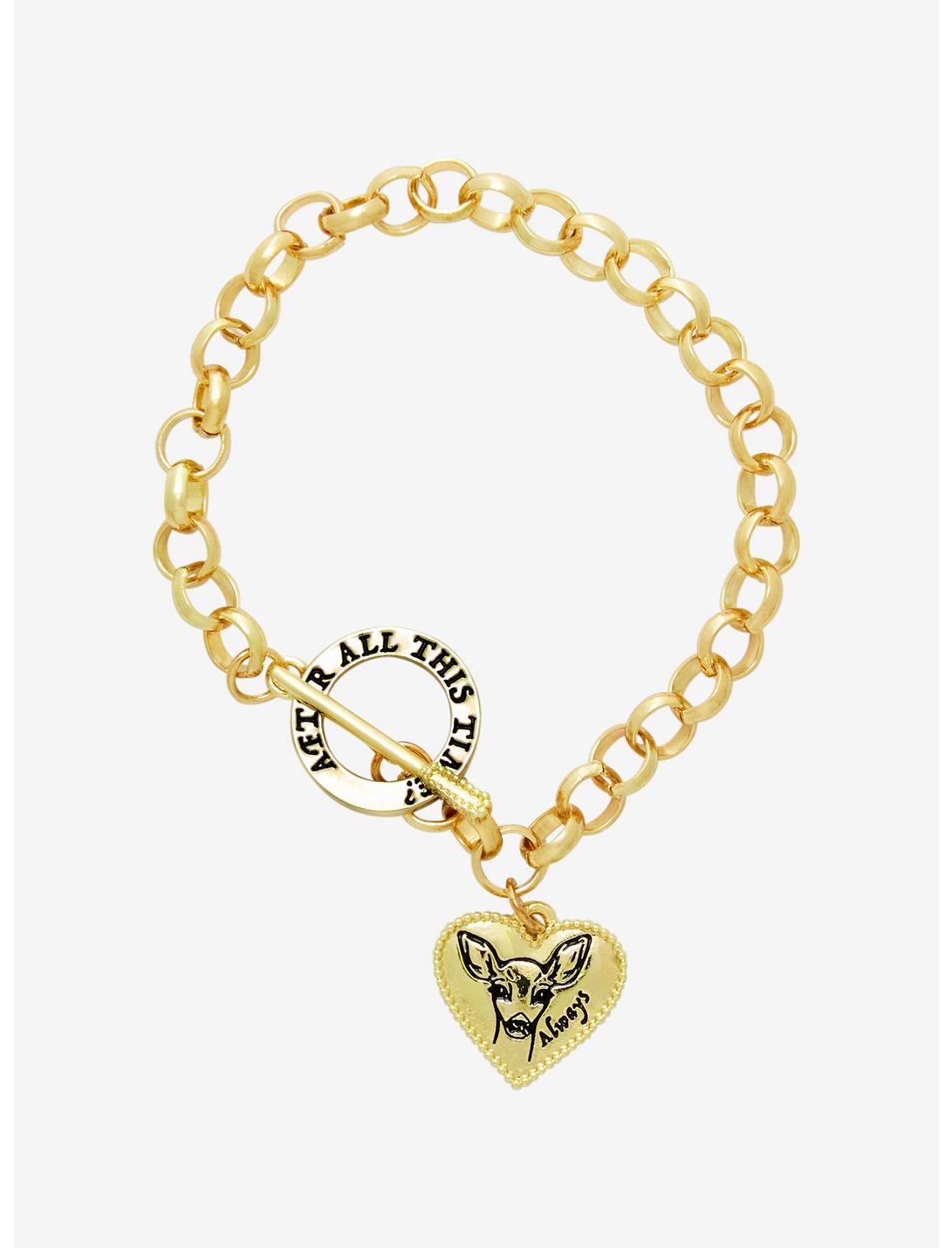 Harry Potter Always Doe Charm Brazalete