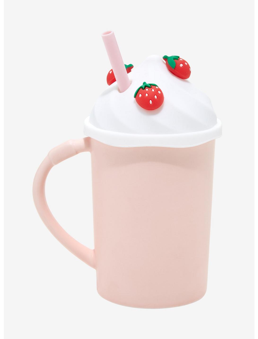 Strawberry Whipped Cream Taza Fresas Con Crema