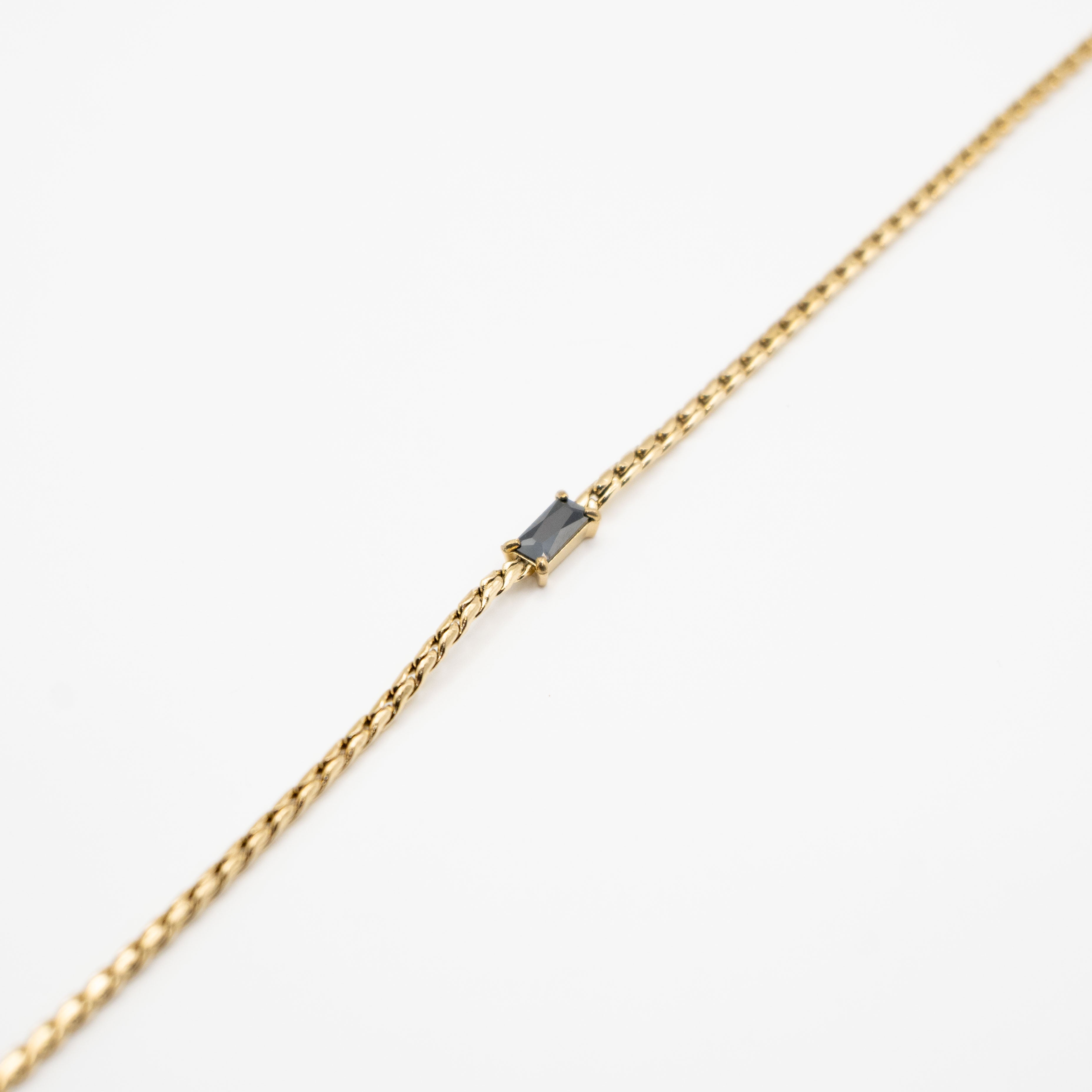 Pulsera Cubic Zirconia Negro