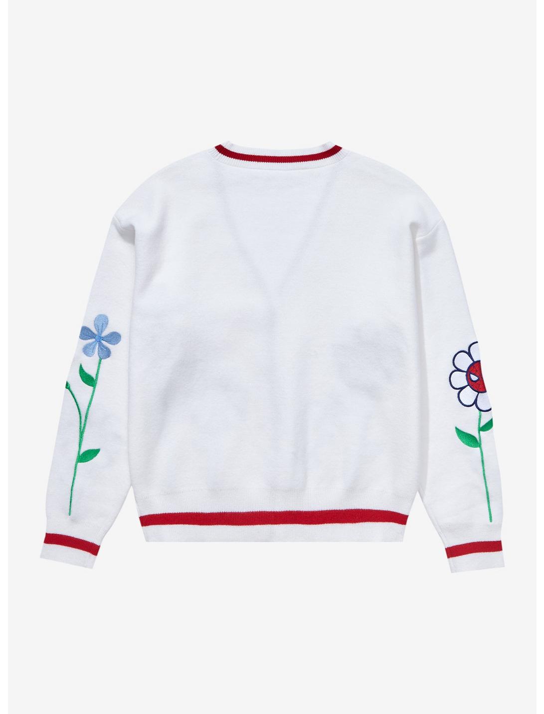 Marvel Spider-Man Sueter Floral Cardigan Hombre Araña