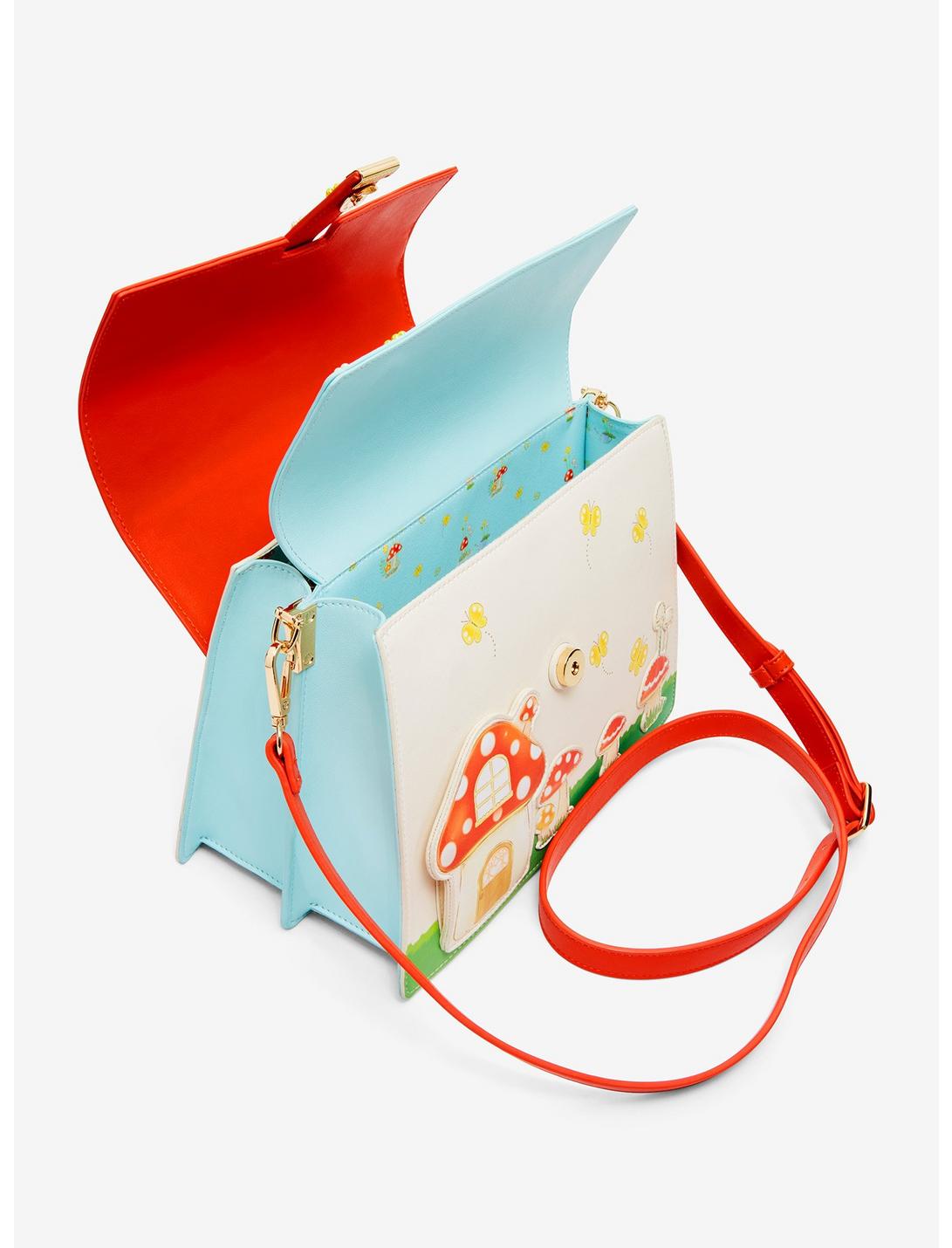 Sanrio Hello Kitty & Friends Mushroom Casa Bolsa Crossbody