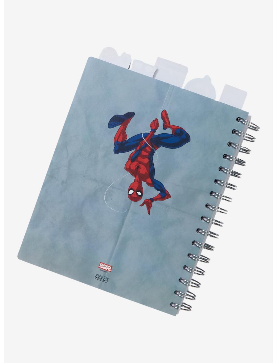 Hombre Araña Cuaderno Separadores