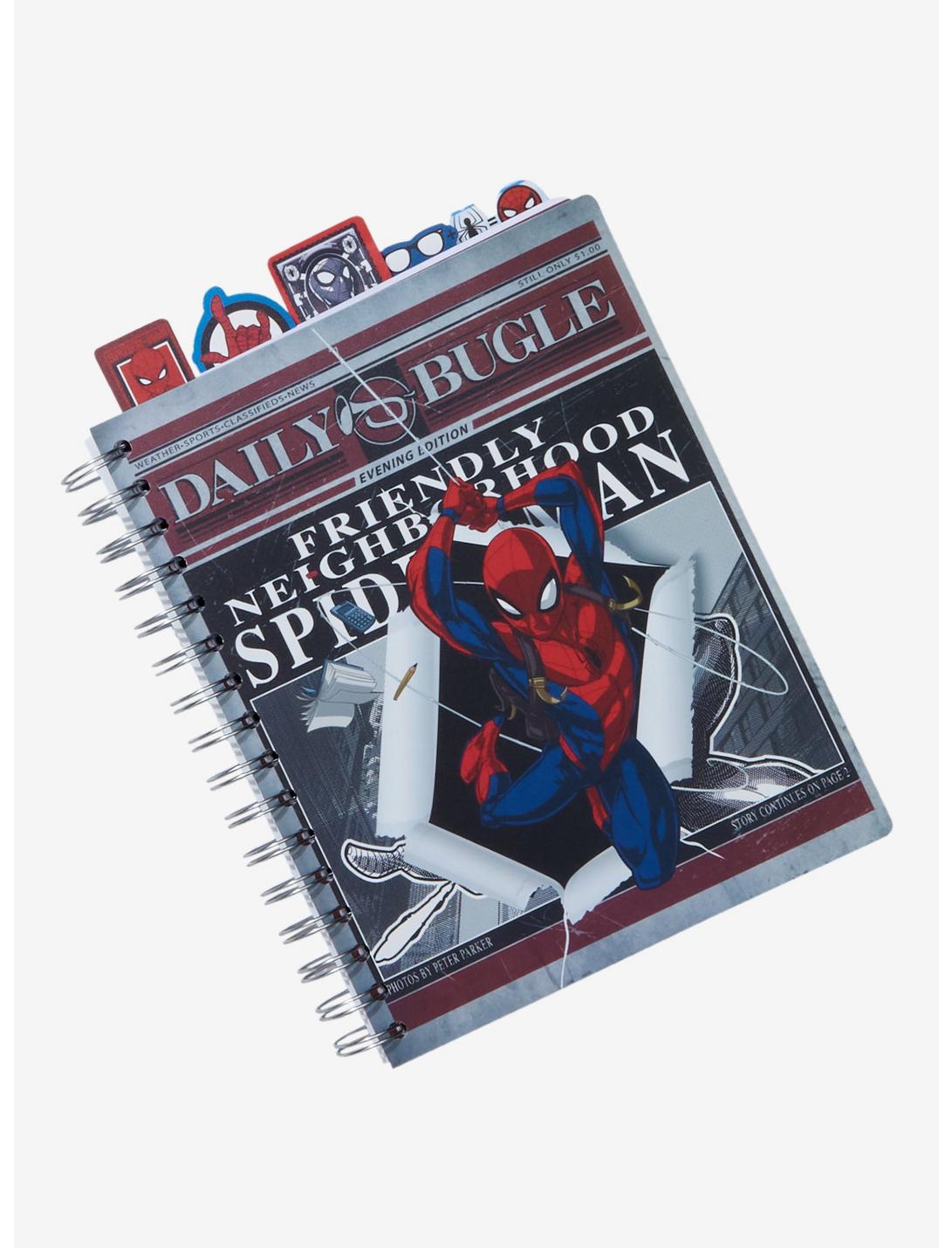 Hombre Araña Cuaderno Separadores