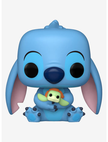 Stitch Funko Con Tortuga